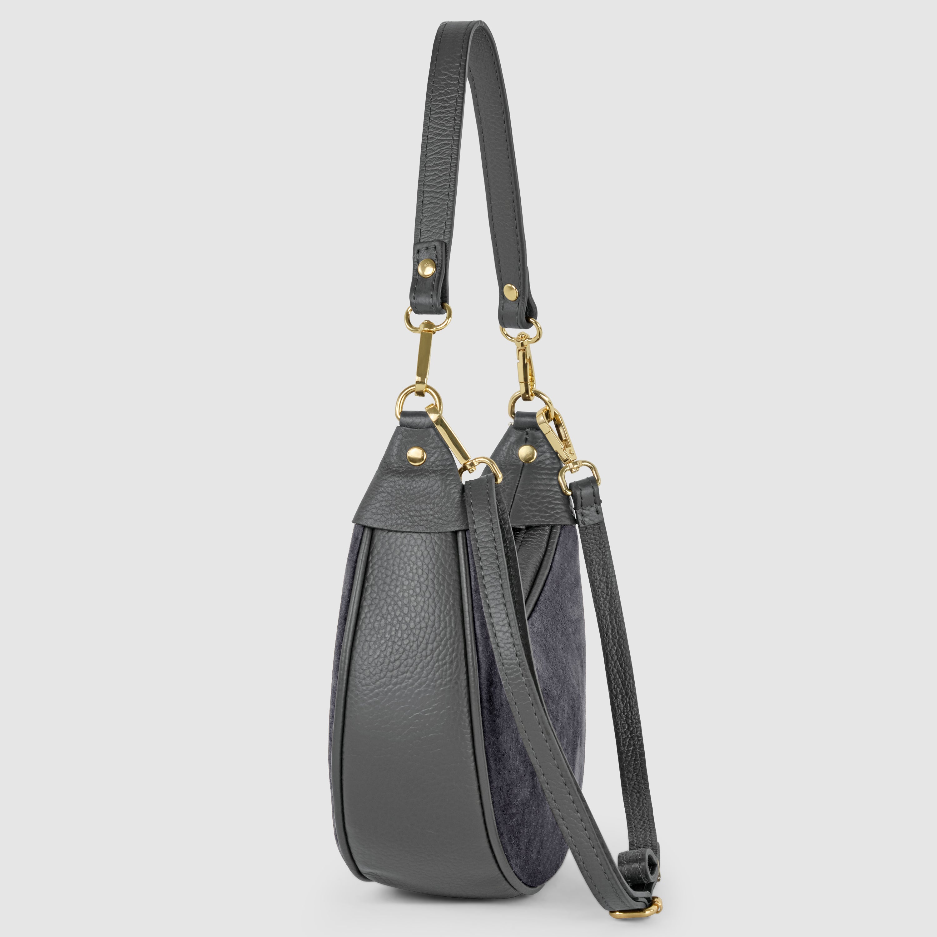 Italian Genuine Suede Shoulder Bag 222024