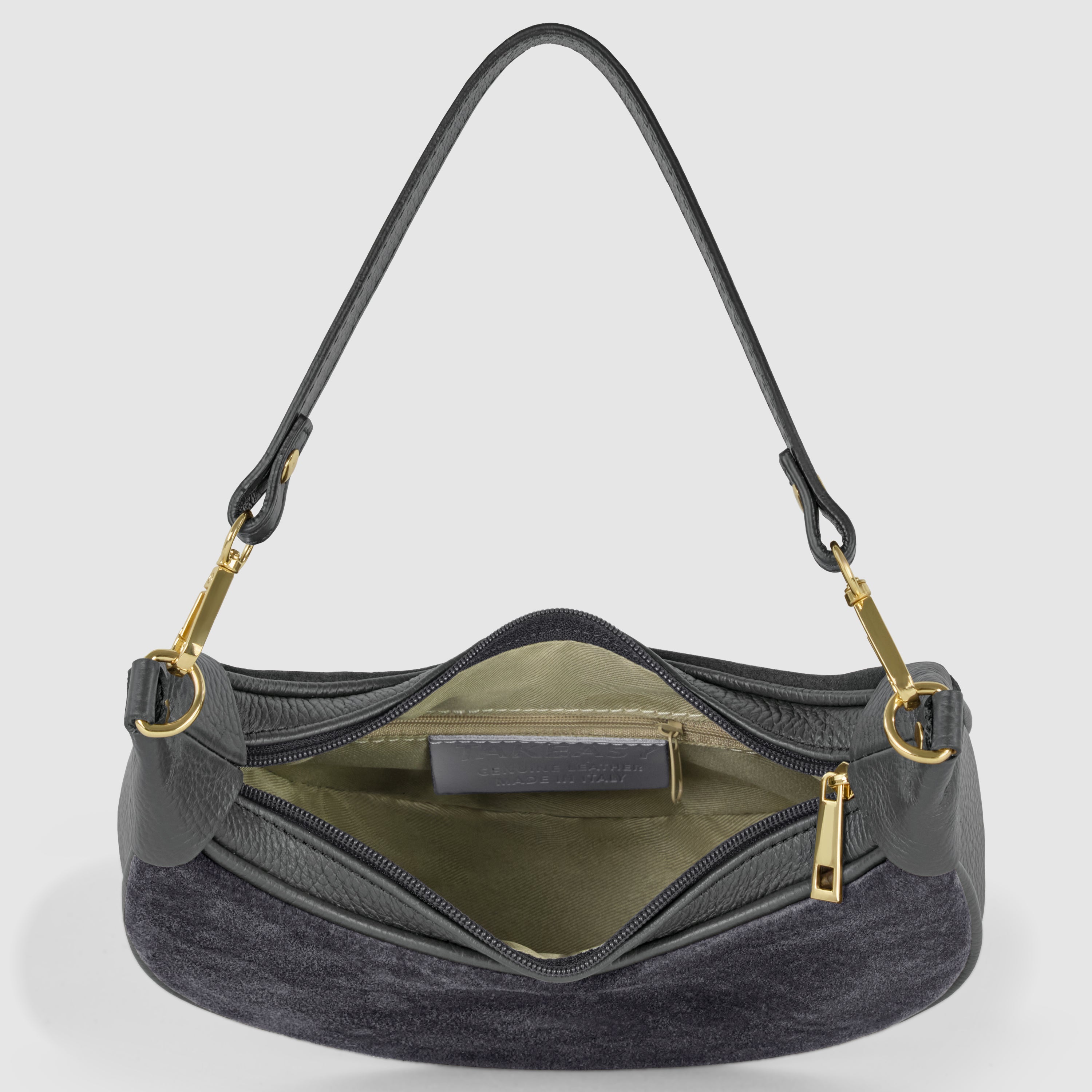Italian Genuine Suede Shoulder Bag 222024
