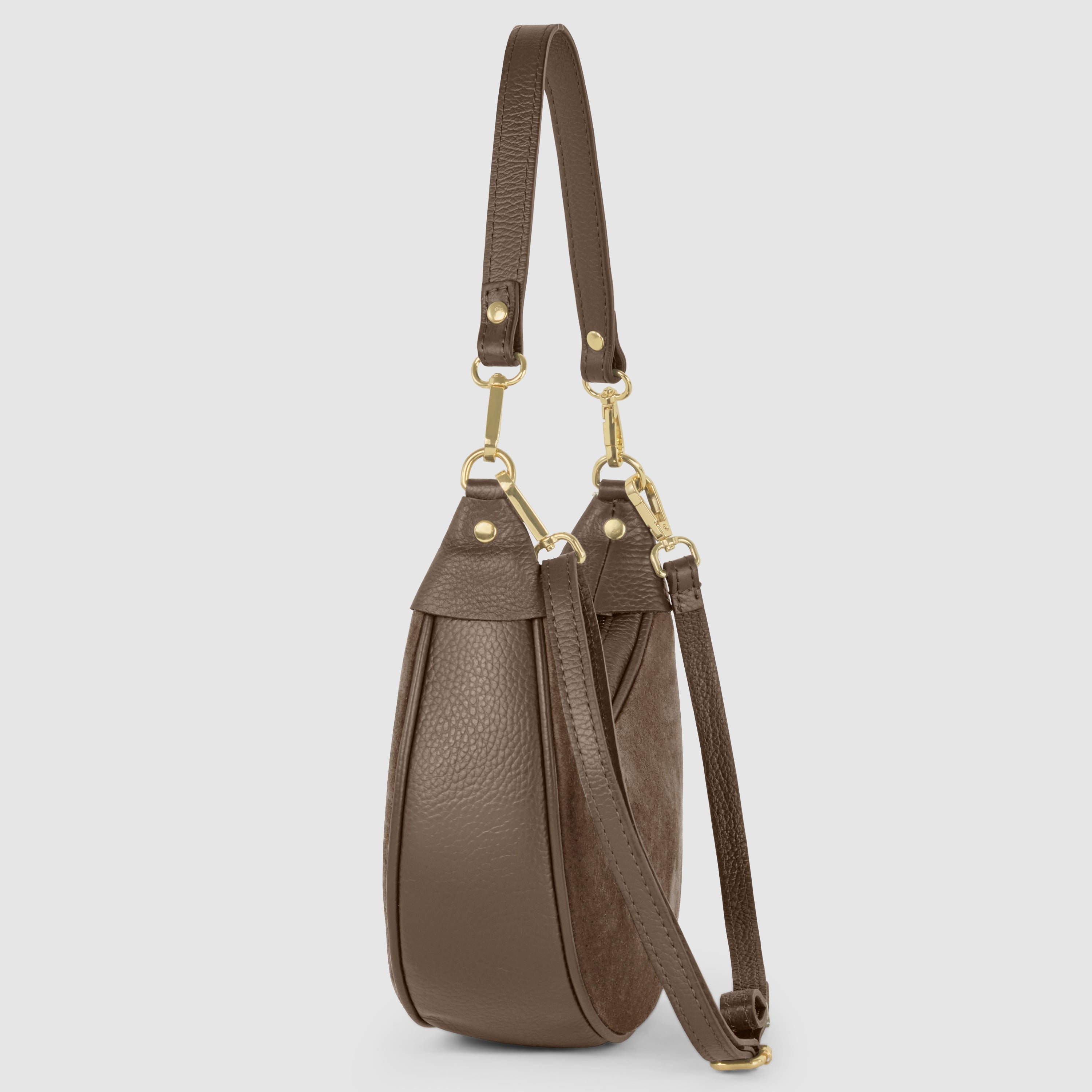 Italian Genuine Suede Shoulder Bag 222024