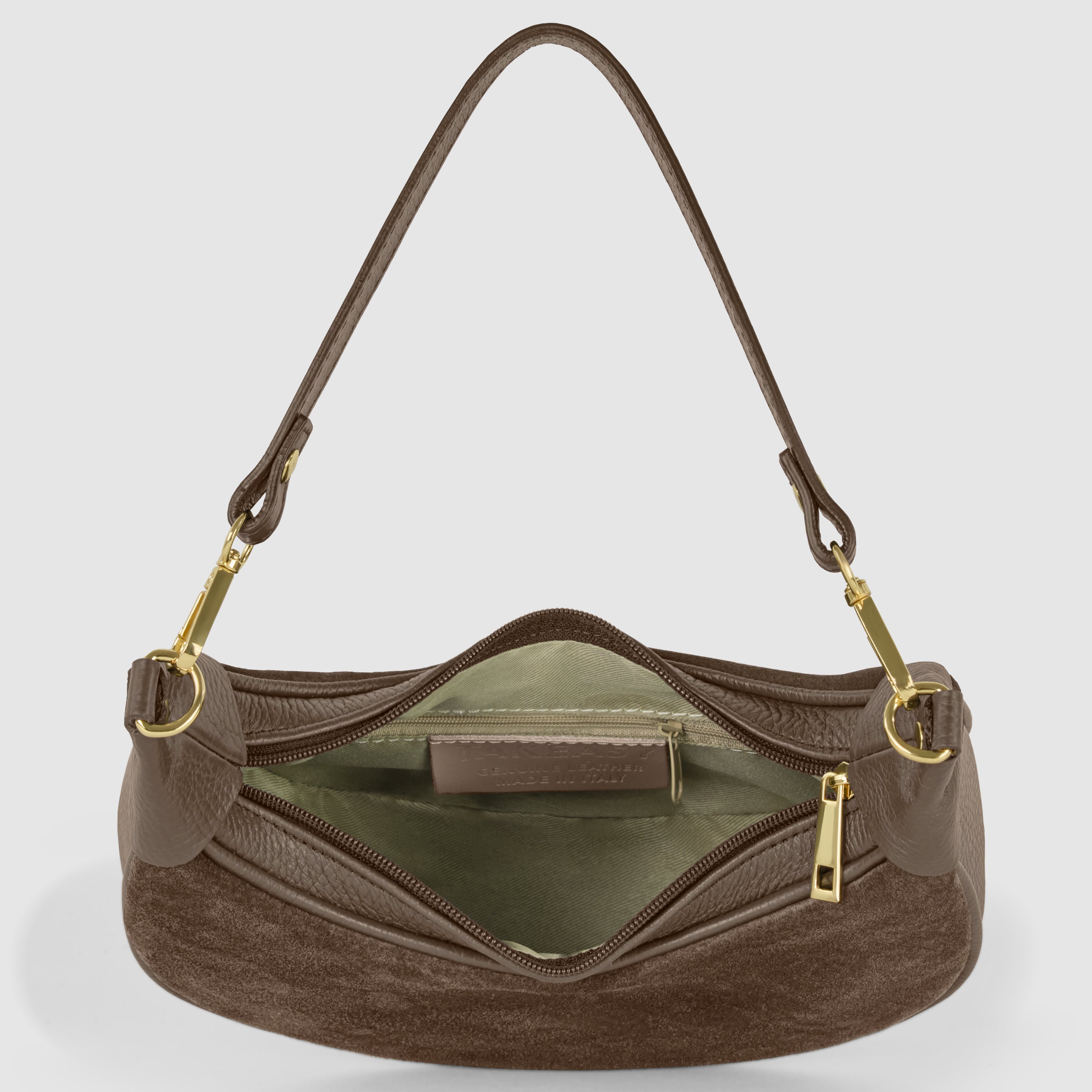 Italian Genuine Suede Shoulder Bag 222024