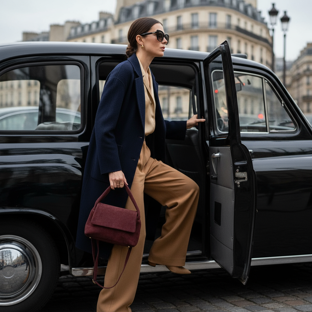 Italian Genuine Suede Top-handle Bag 262495