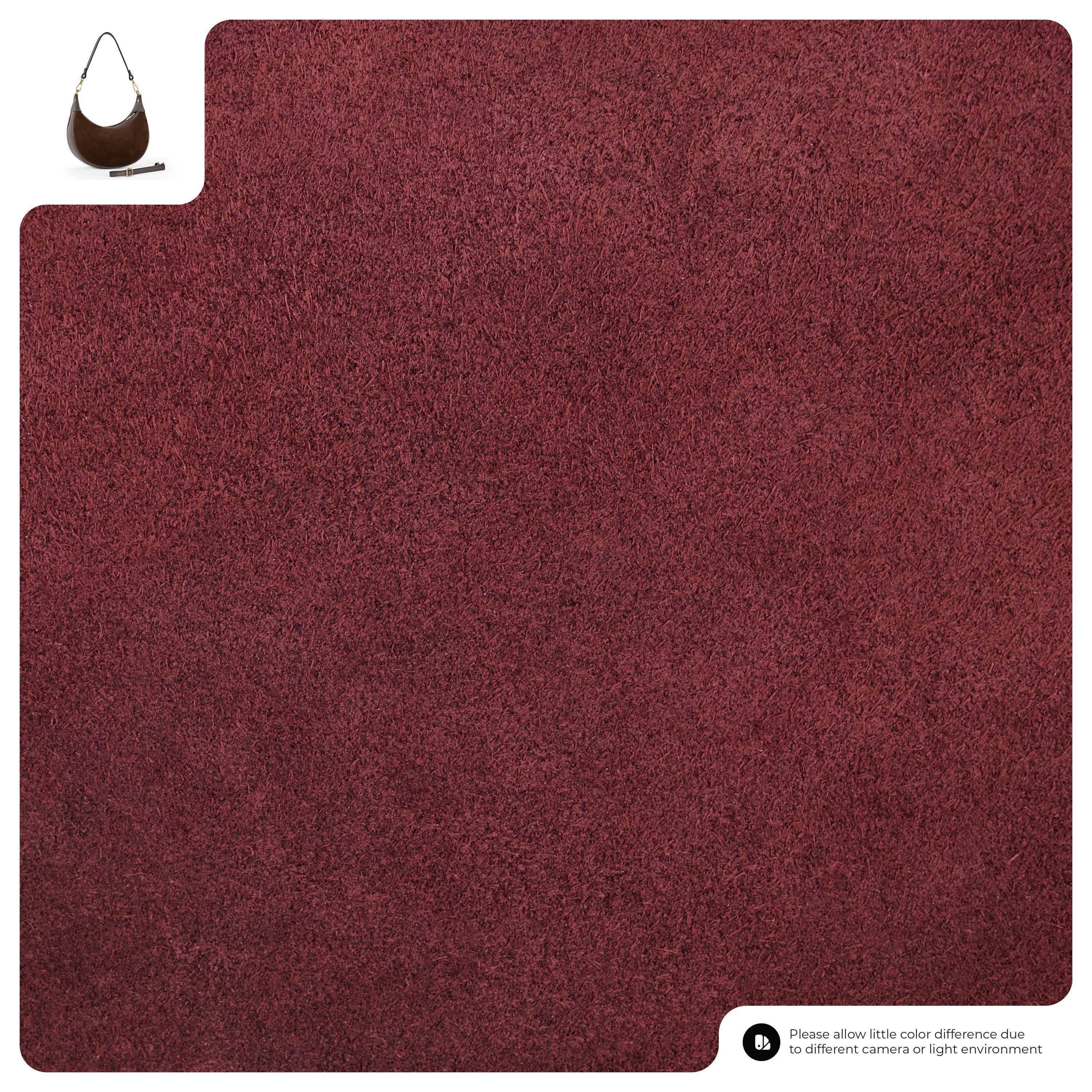 Italian Genuine Suede Shoulder Bag 222024