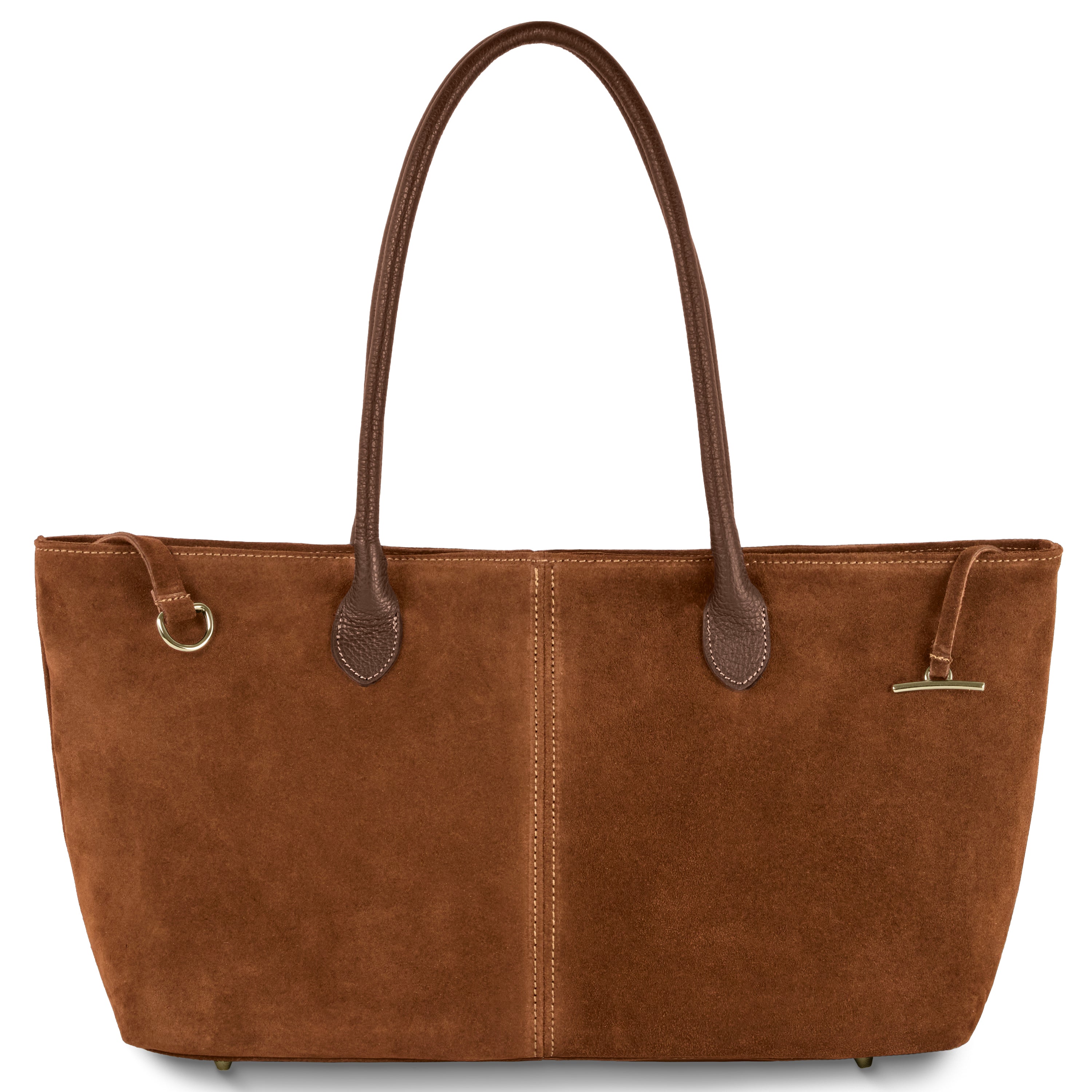 Italian Genuine Suede Satchel Bag