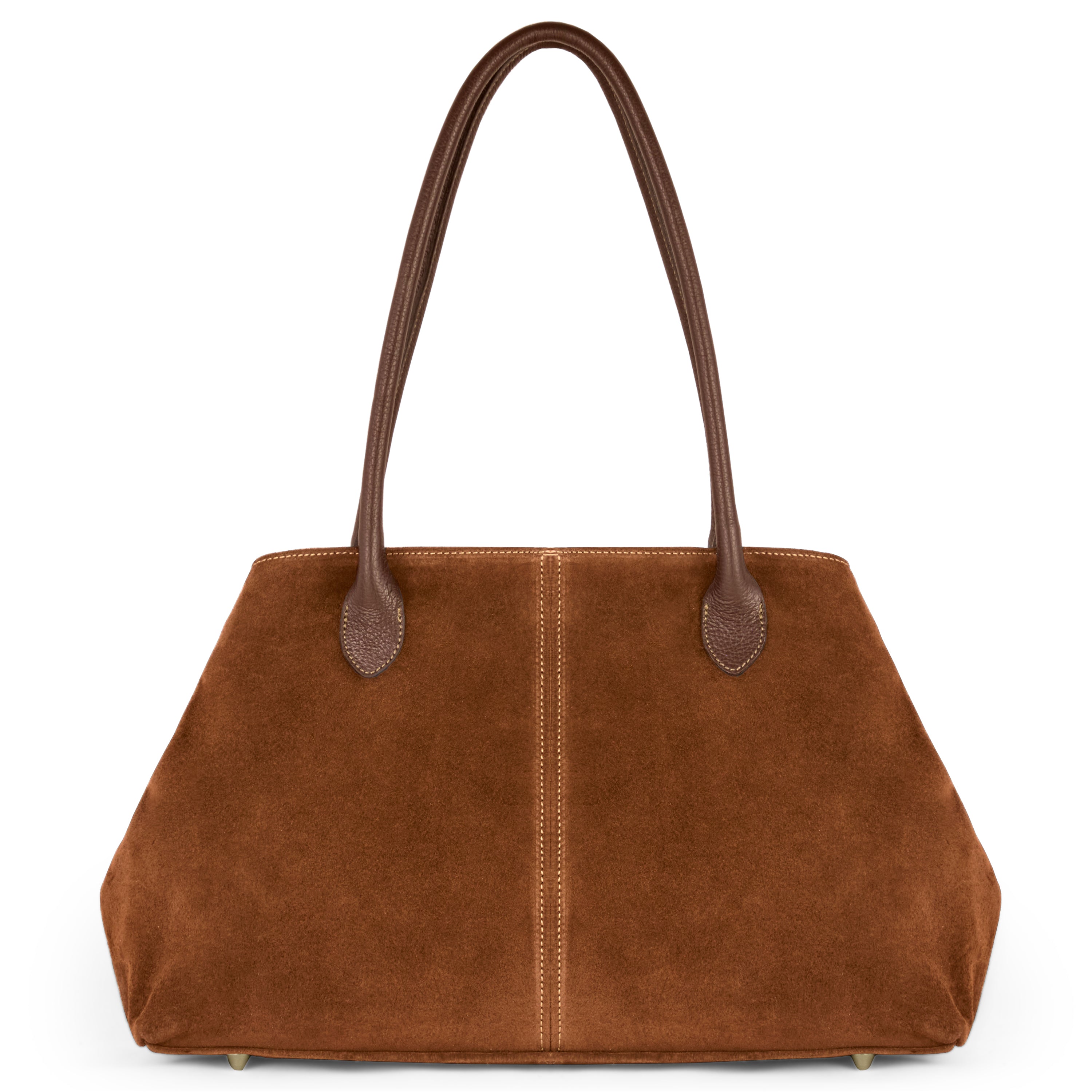 Italian Genuine Suede Satchel Bag