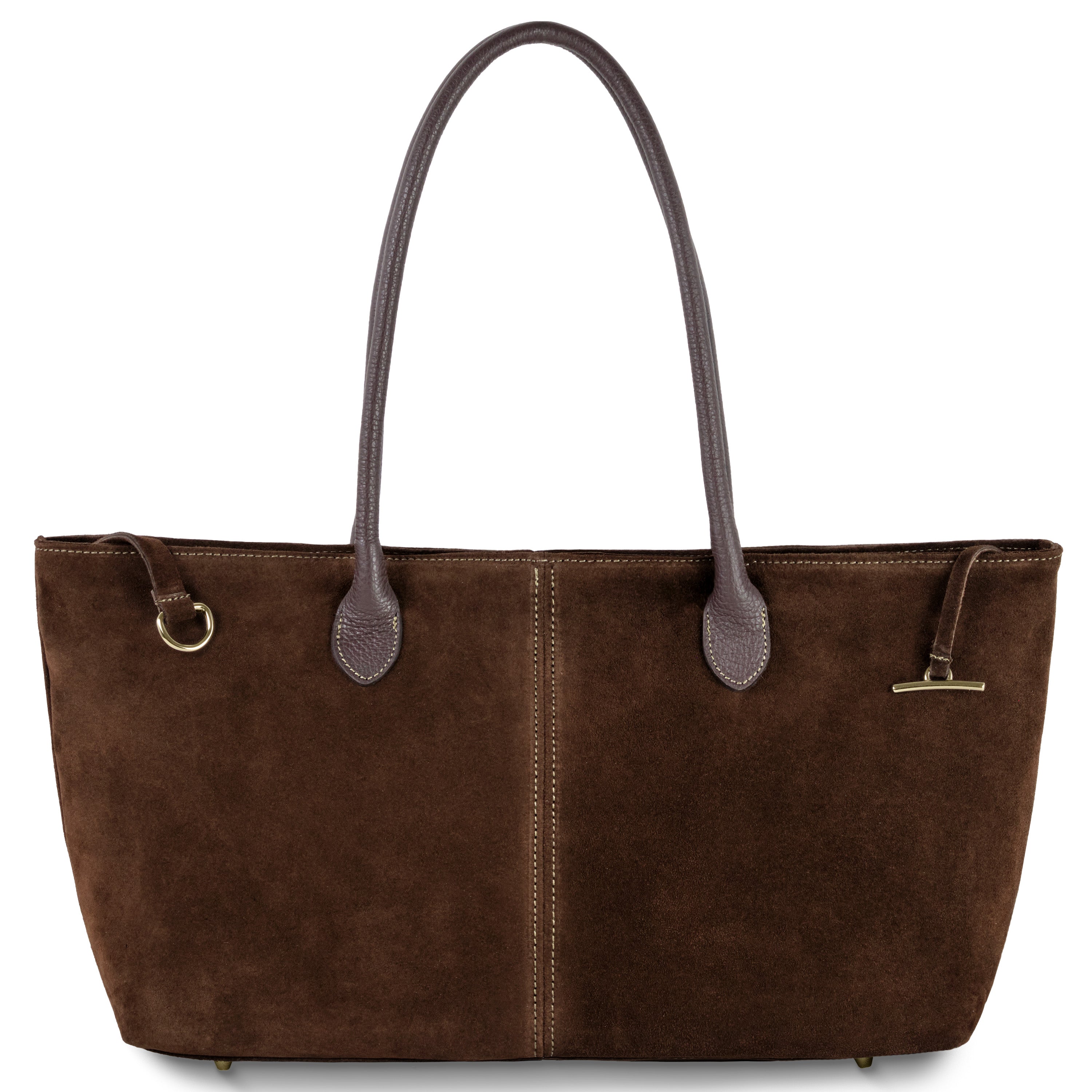 Italian Genuine Suede Satchel Bag