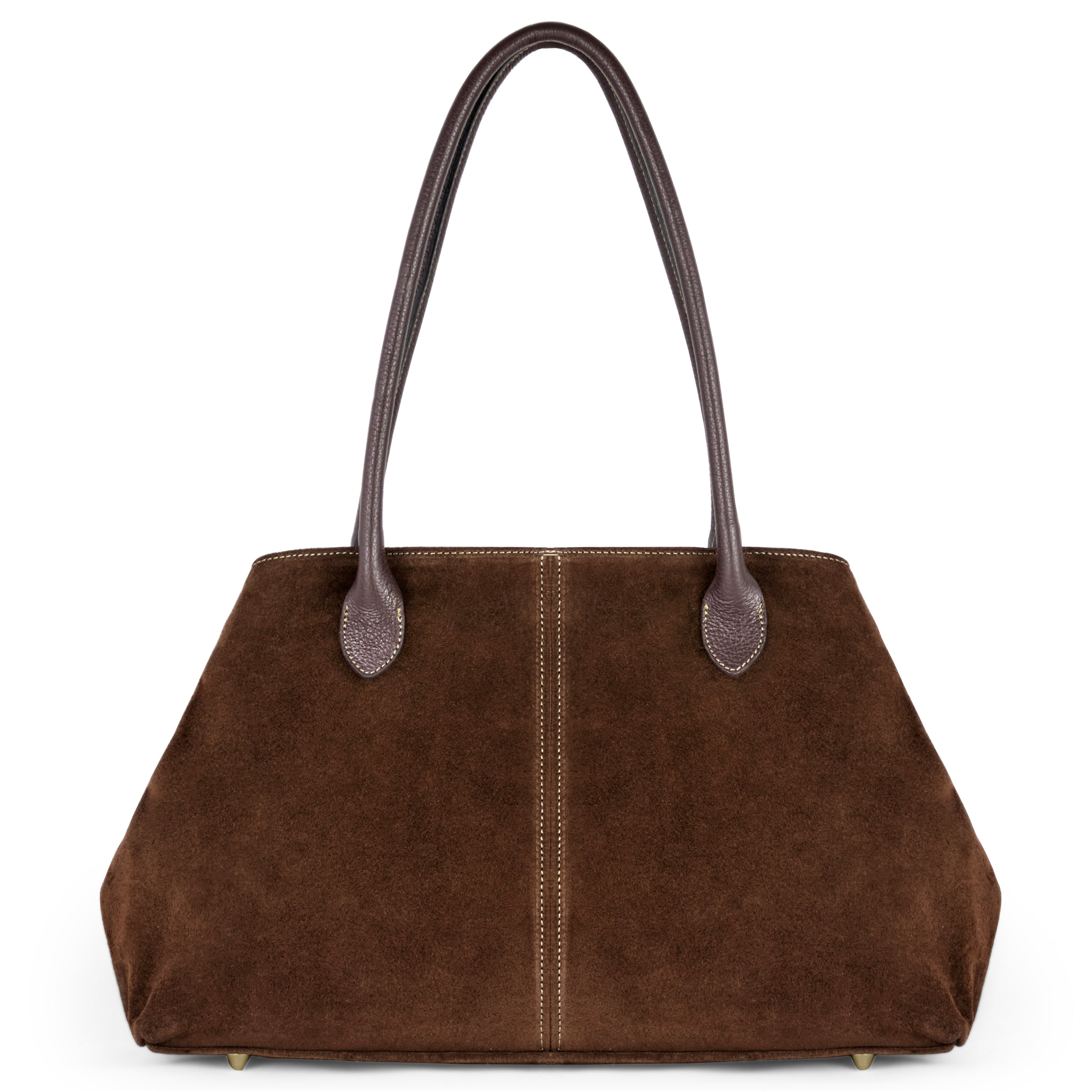 Italian Genuine Suede Satchel Bag