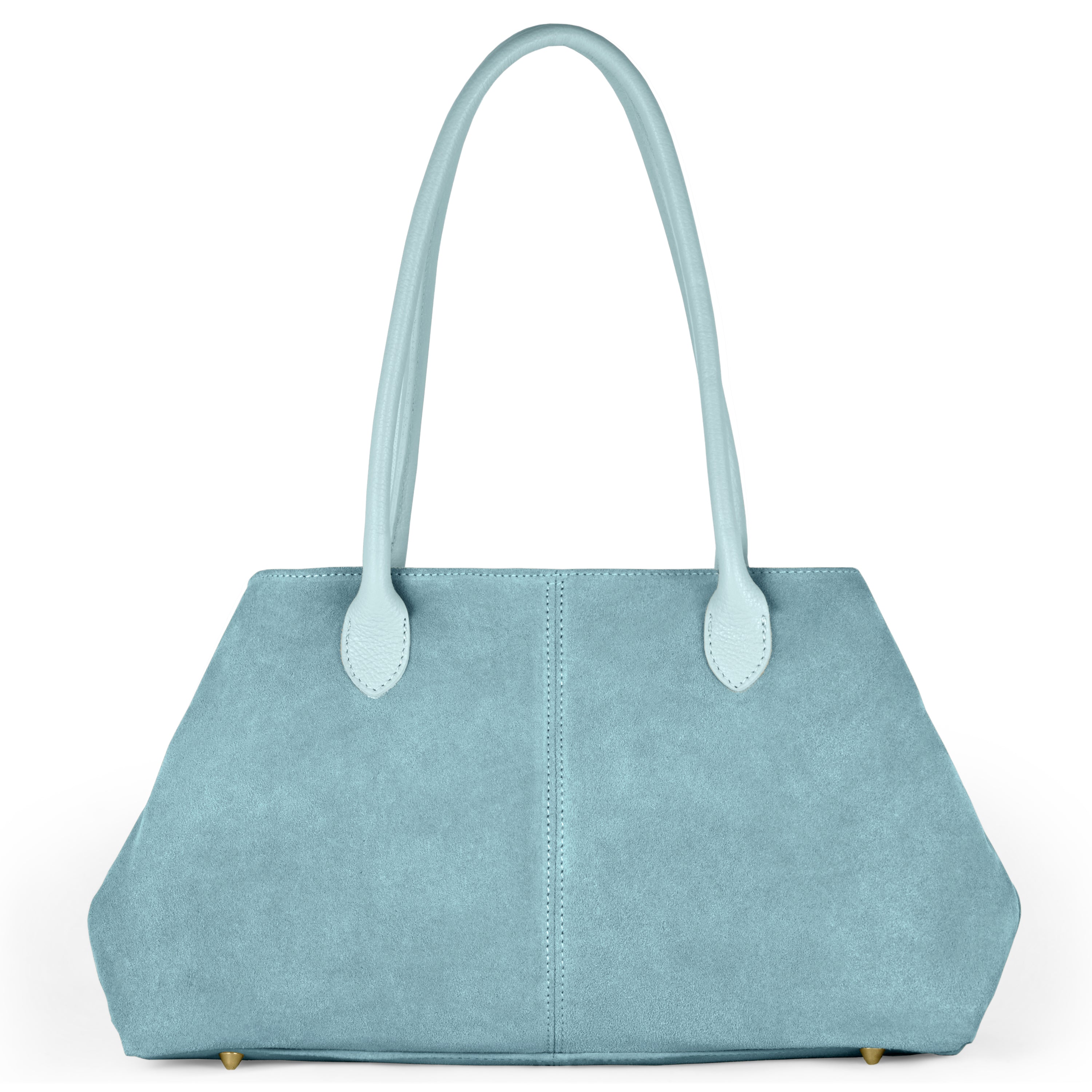 Italian Genuine Suede Satchel Bag