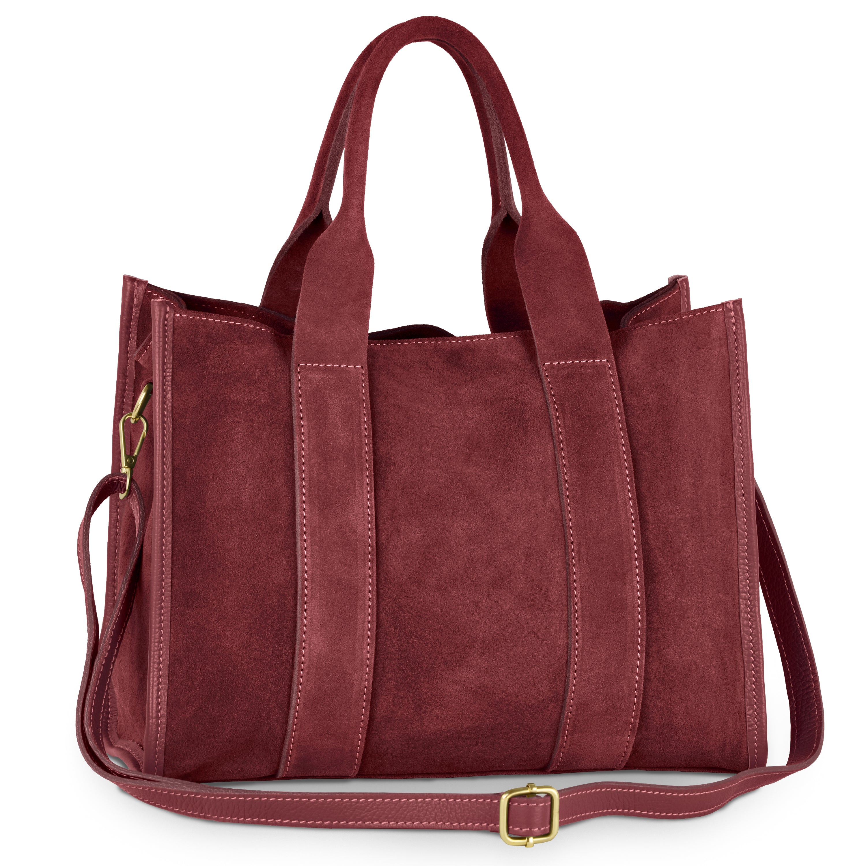 Italian Genuine Suede Tote Bag 282611