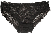 Black Lace Bikini With Ruffles