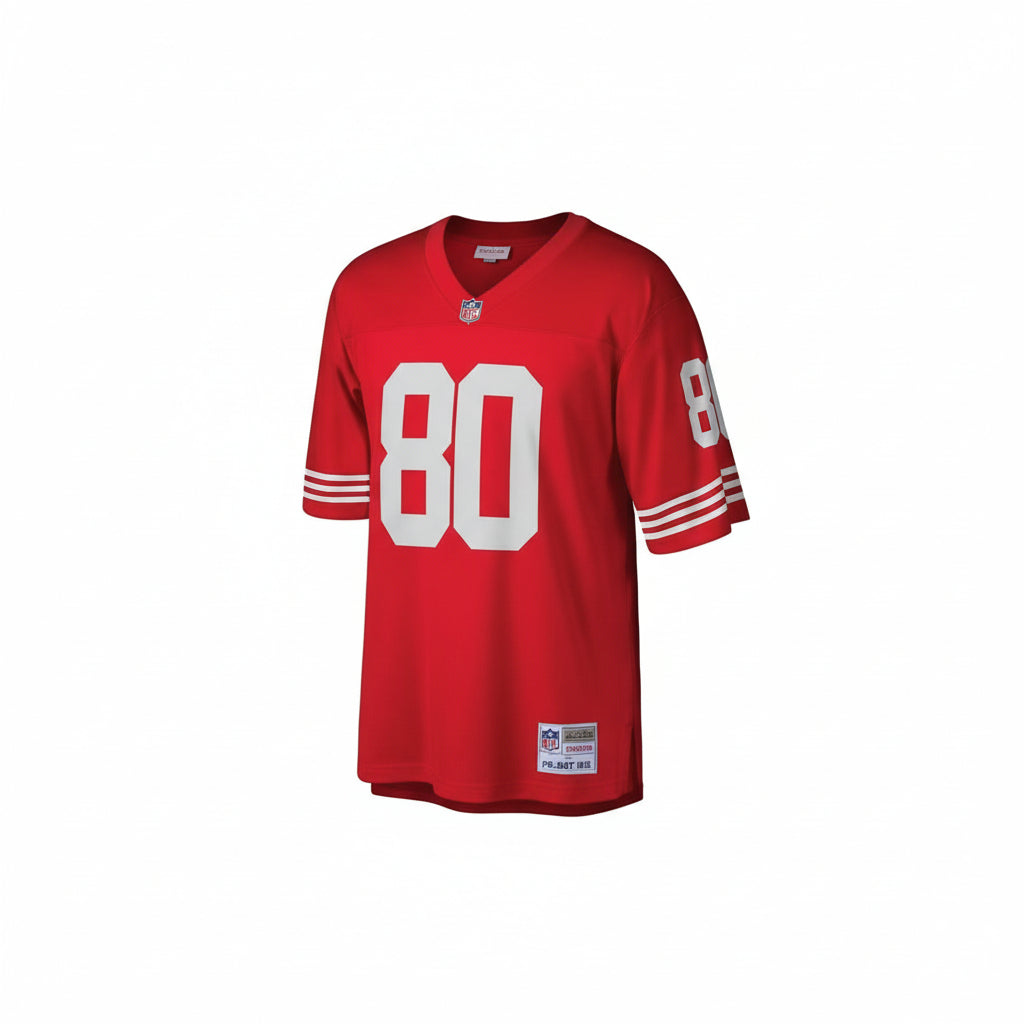 Men's Jerry Rice Scarlet San Francisco 49ers 1990 Legacy Player Jersey