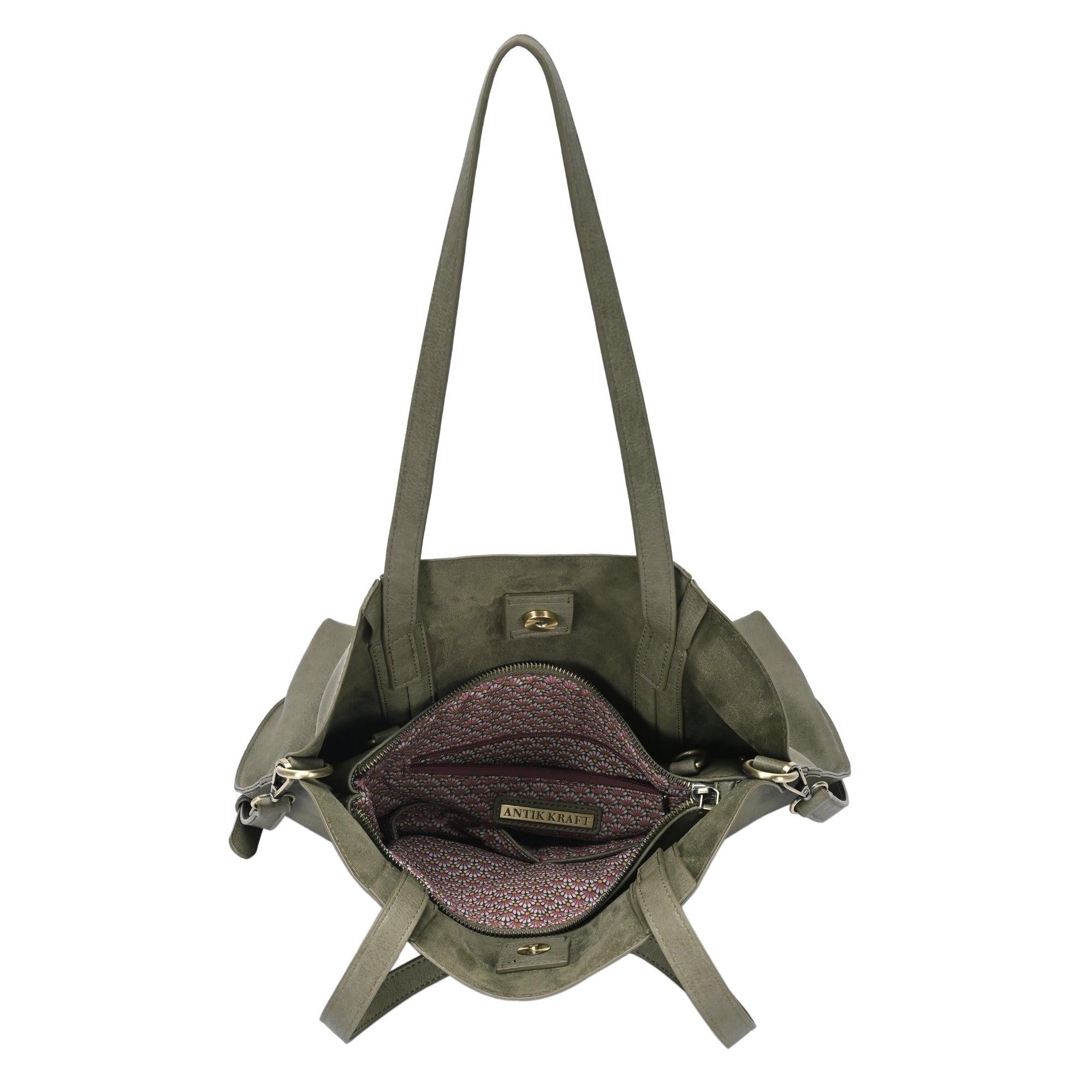 Faith 2 In 1 Detachable Pouch & Strap Tote
