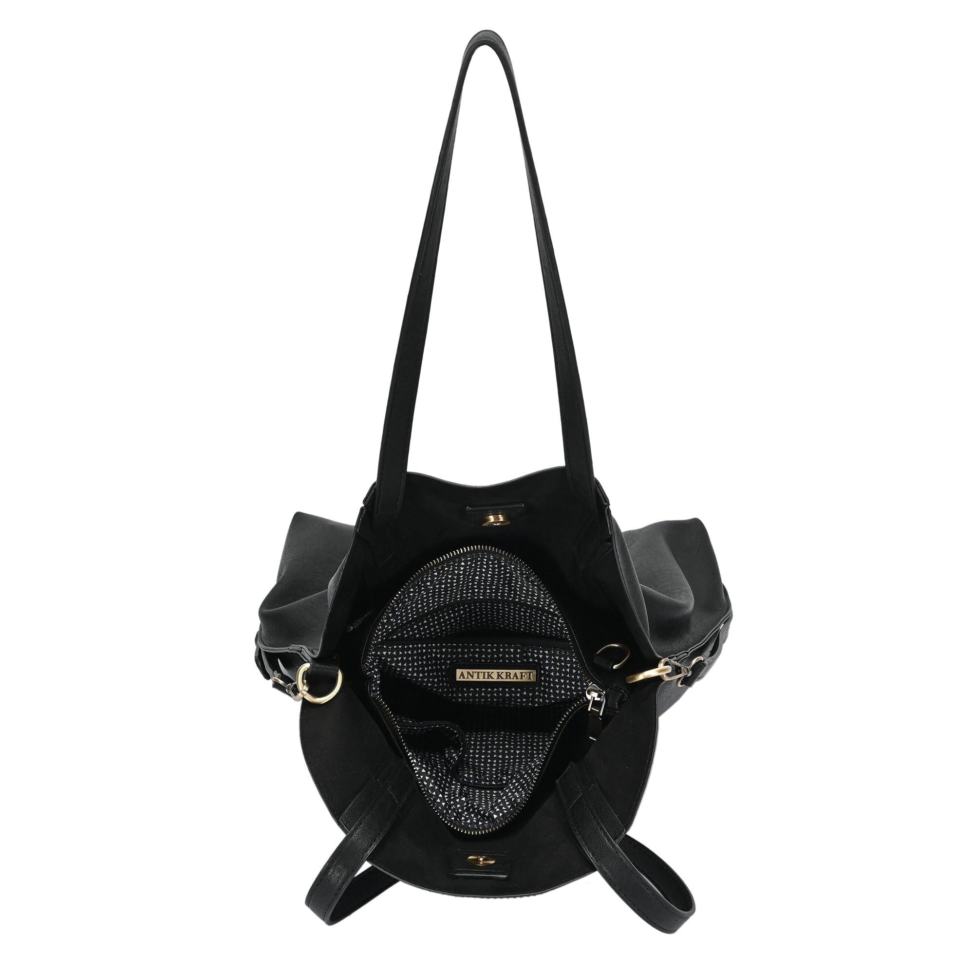Faith 2 In 1 Detachable Pouch & Strap Tote