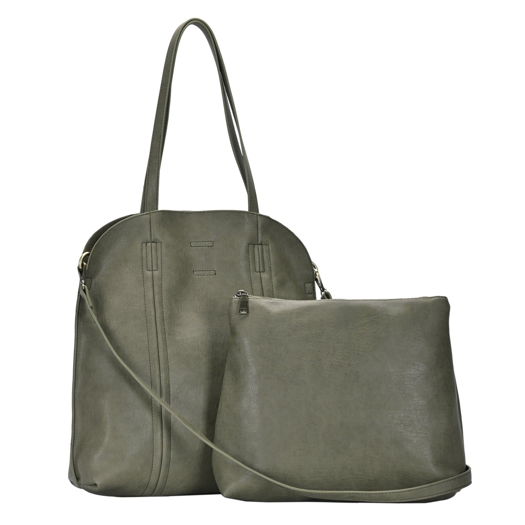 Faith 2 In 1 Detachable Pouch & Strap Tote