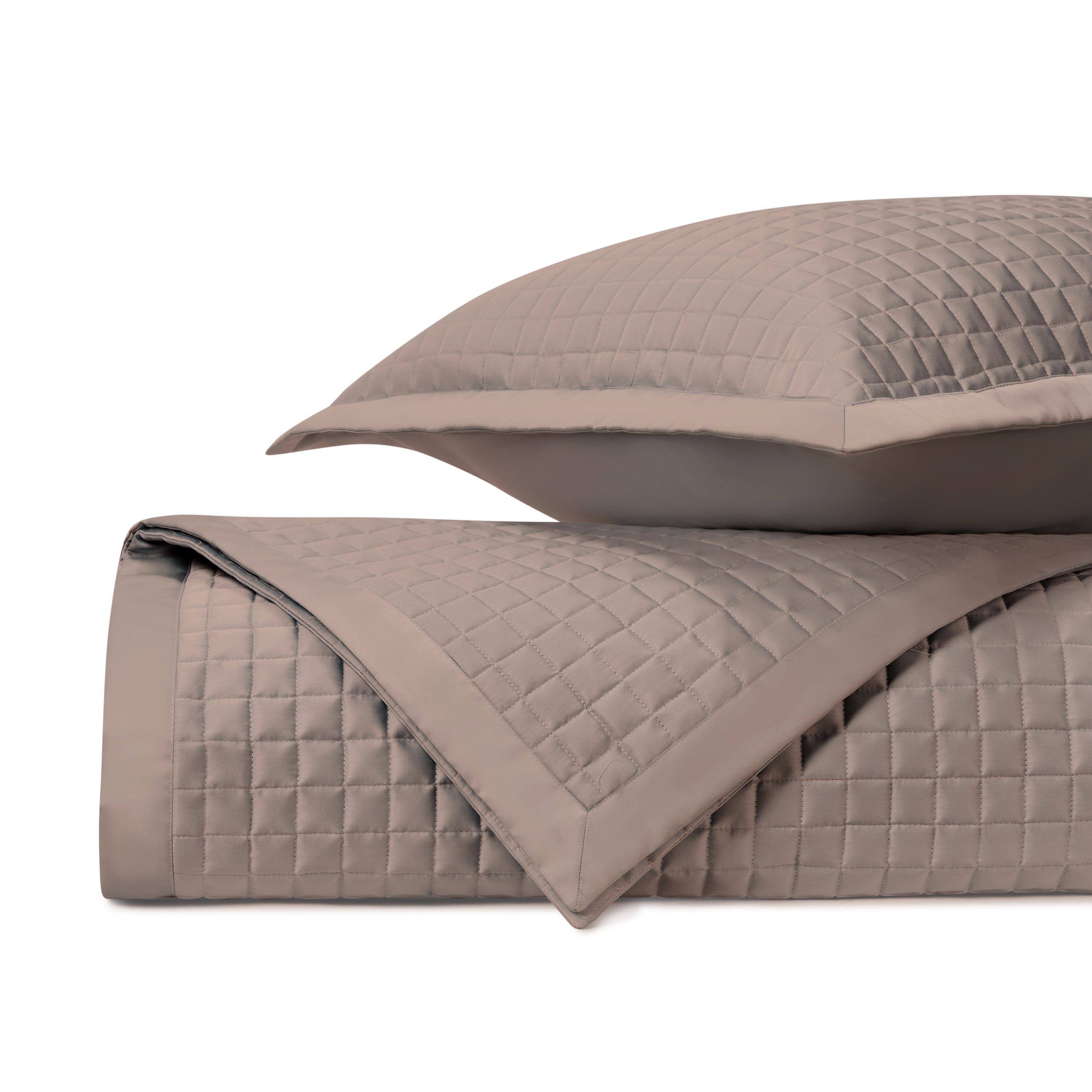 Time Square Quilted Coverlet (euro) Set