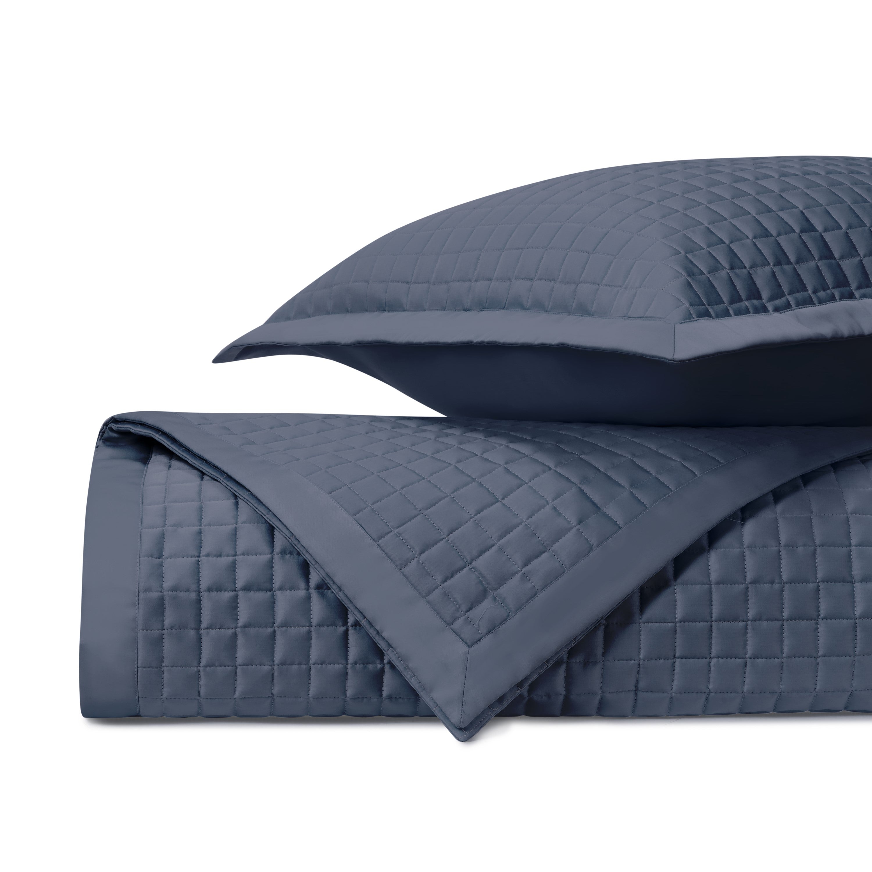 Time Square Quilted Coverlet (euro) Set