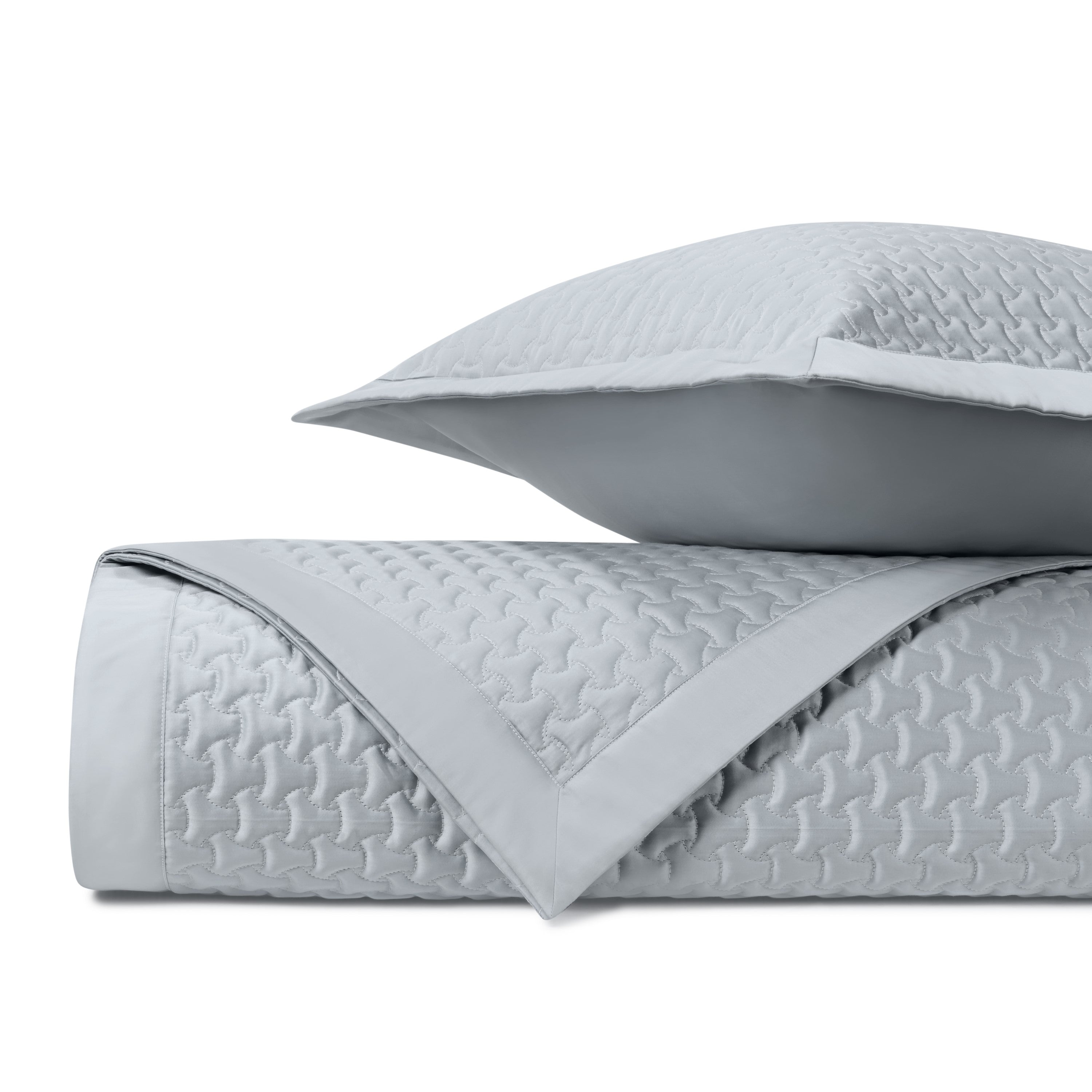 Trinity Quilted Coverlet (euro) Set