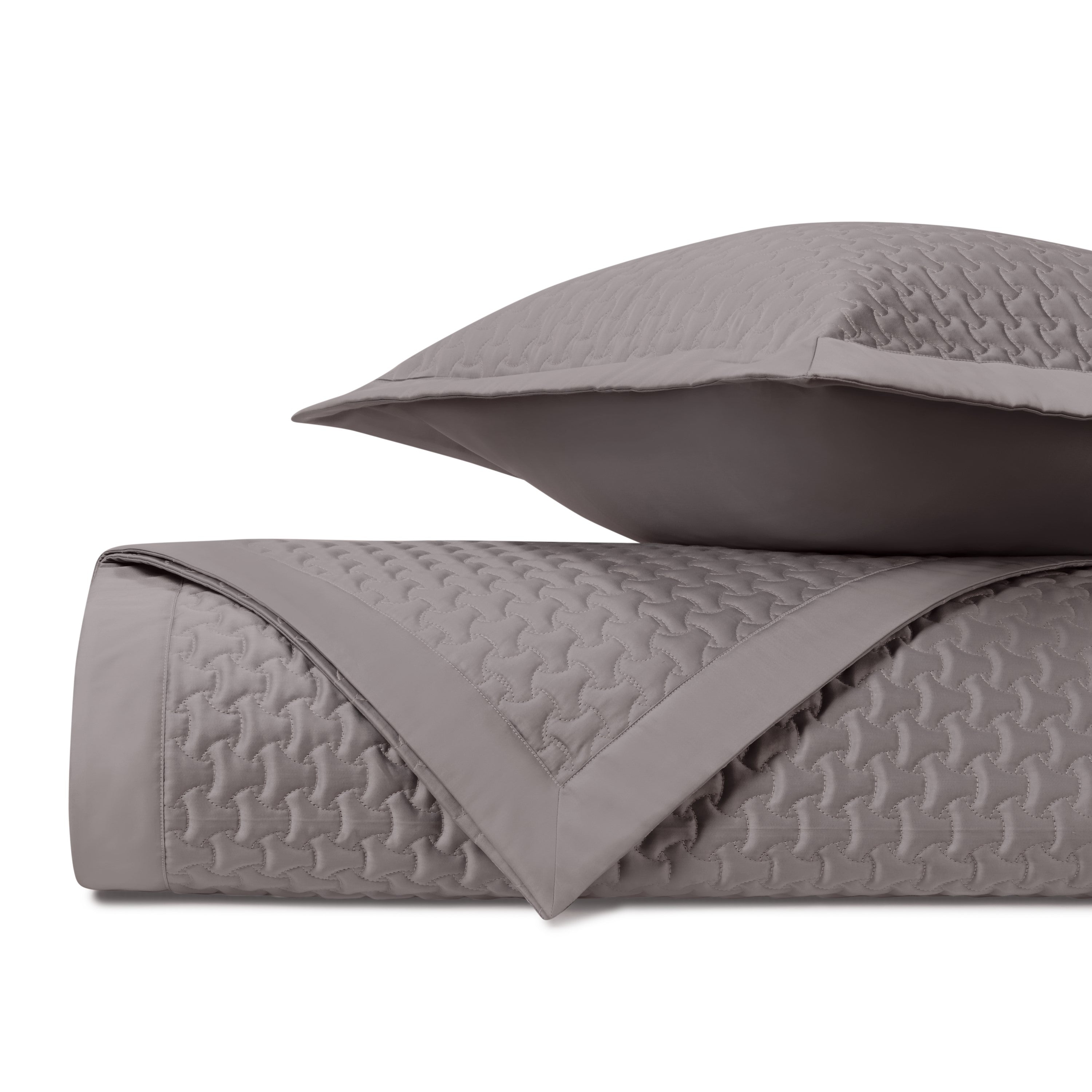 Trinity Quilted Coverlet (euro) Set