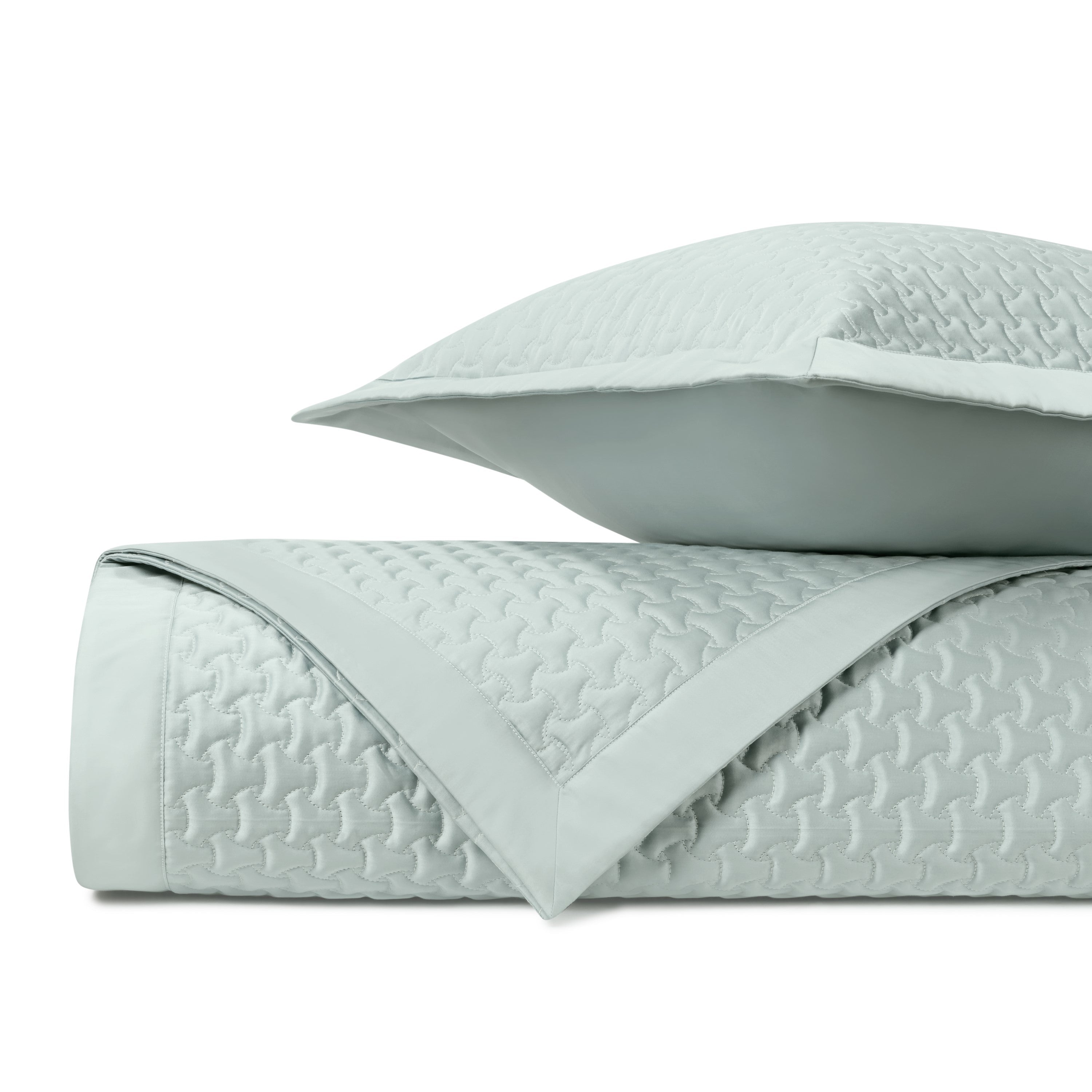 Trinity Quilted Coverlet (euro) Set