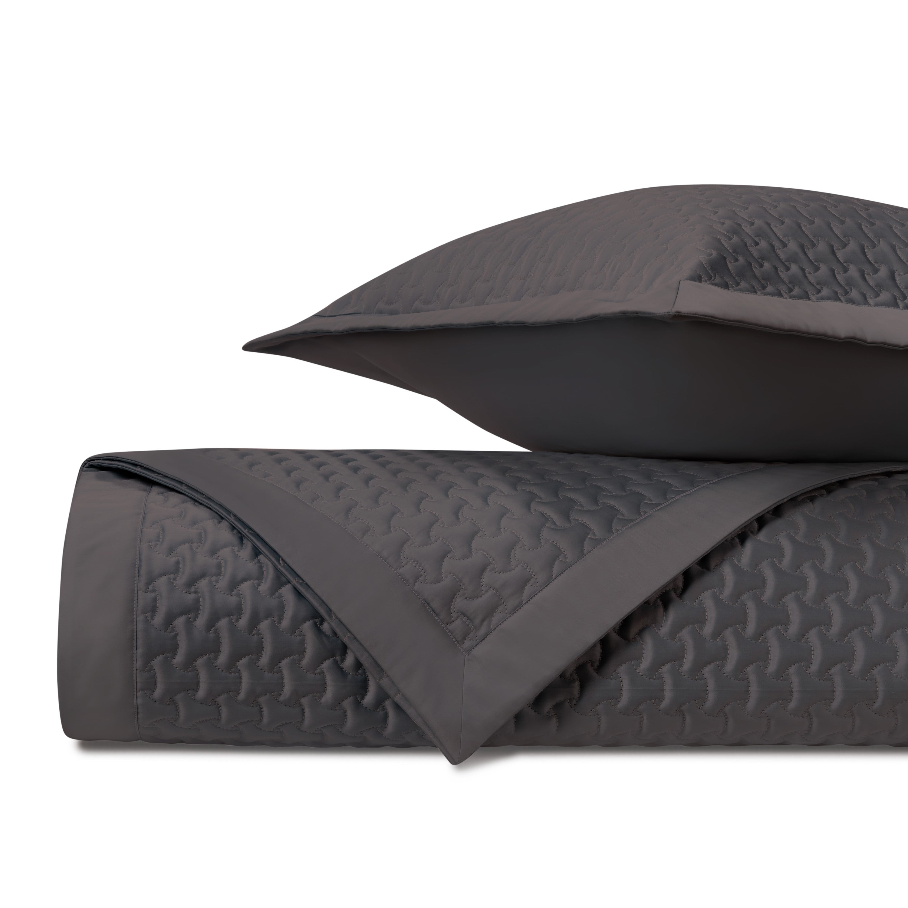 Trinity Quilted Coverlet (euro) Set