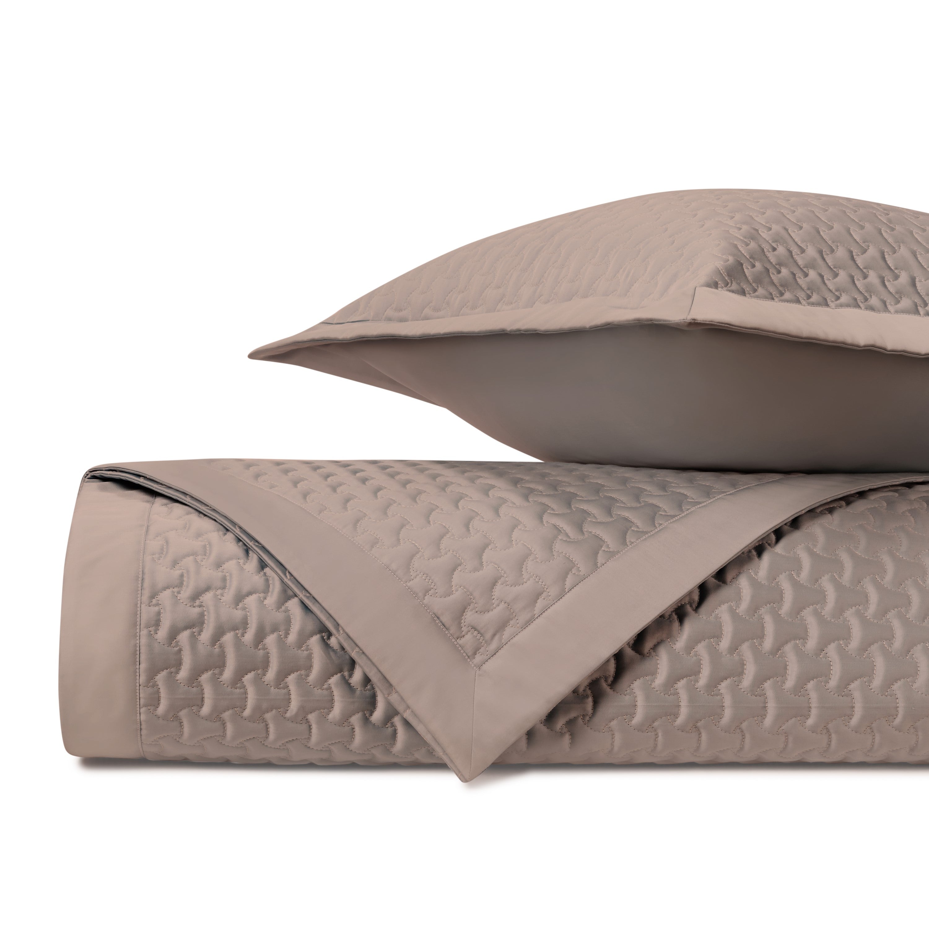Trinity Quilted Coverlet (euro) Set