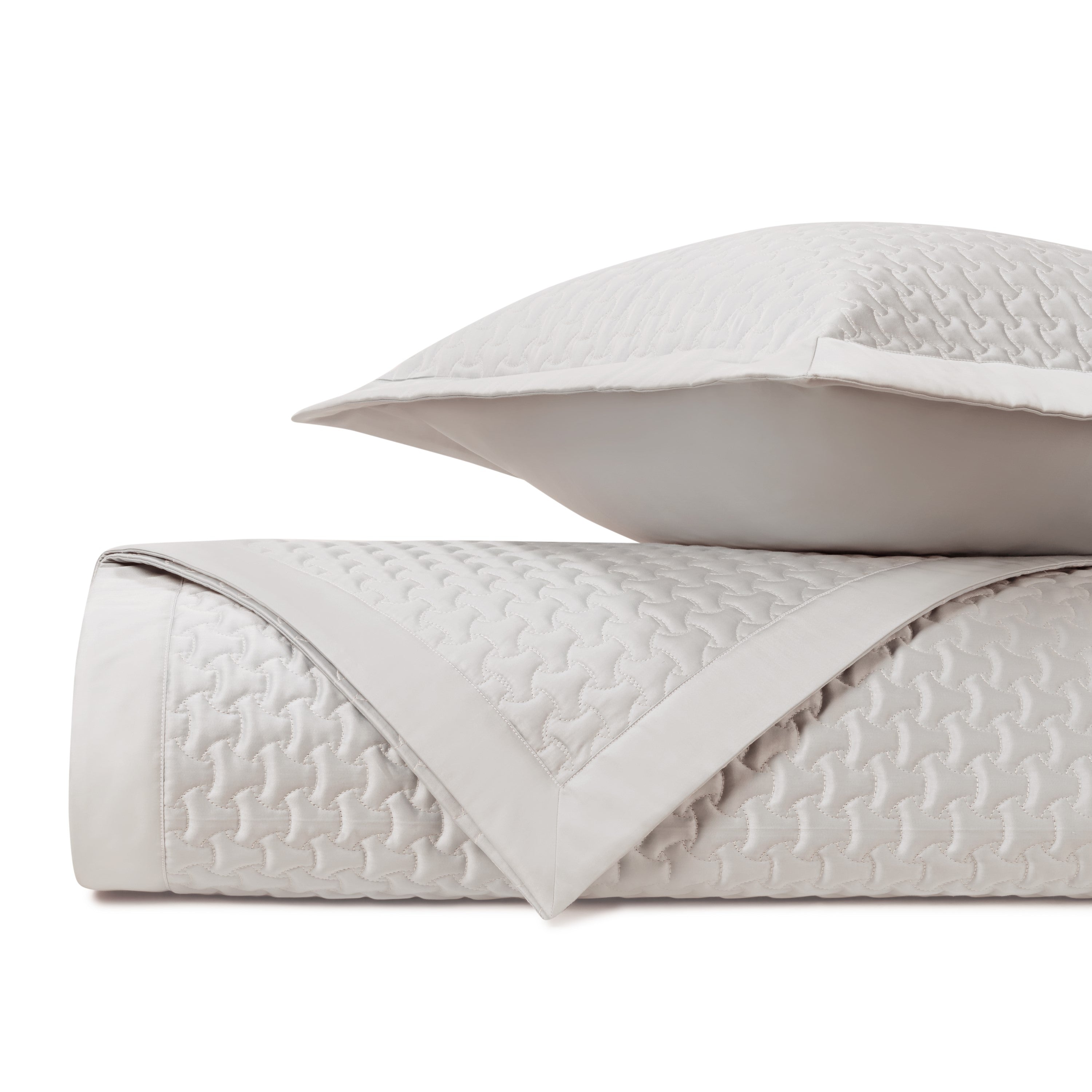 Trinity Quilted Coverlet (euro) Set