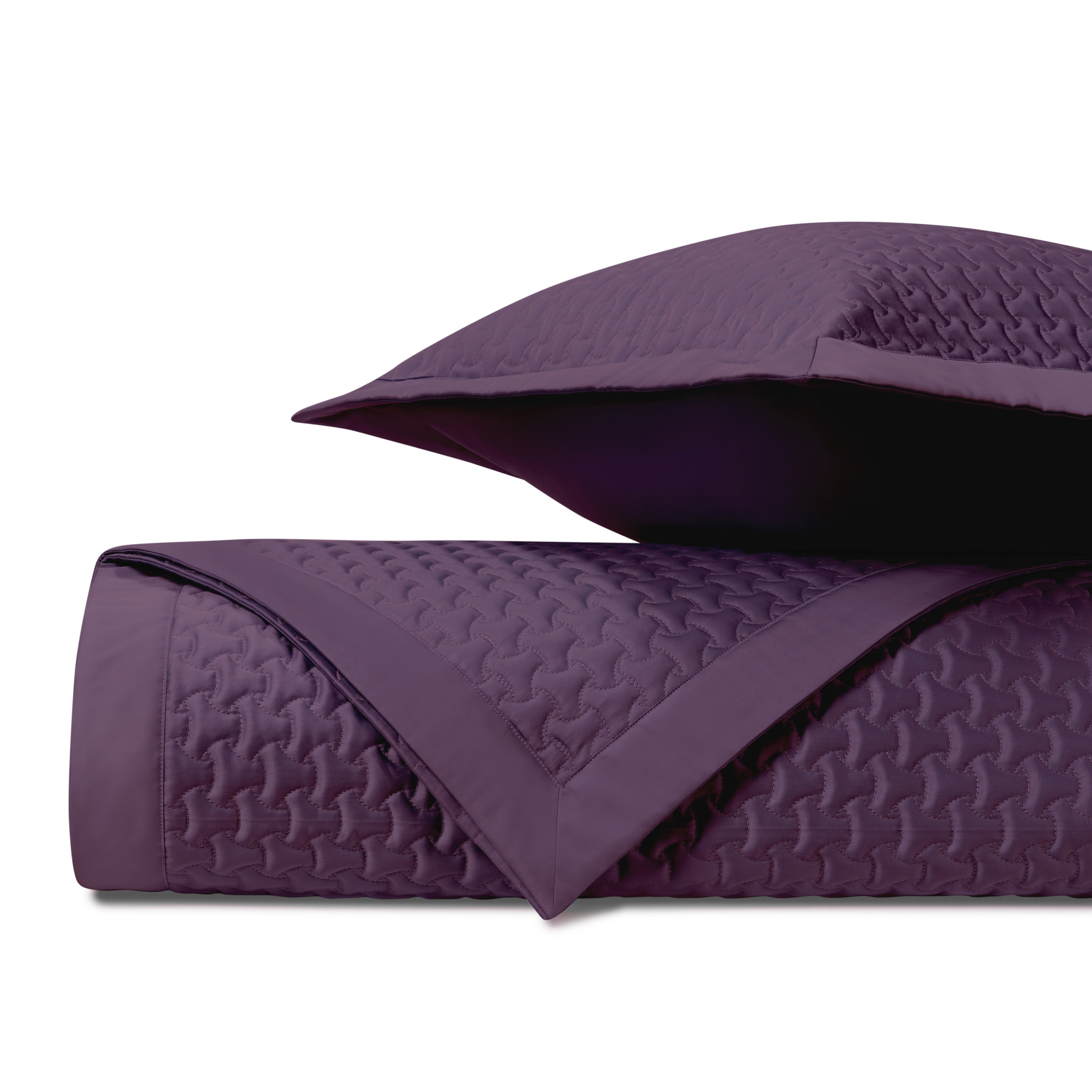 Trinity Quilted Coverlet (euro) Set