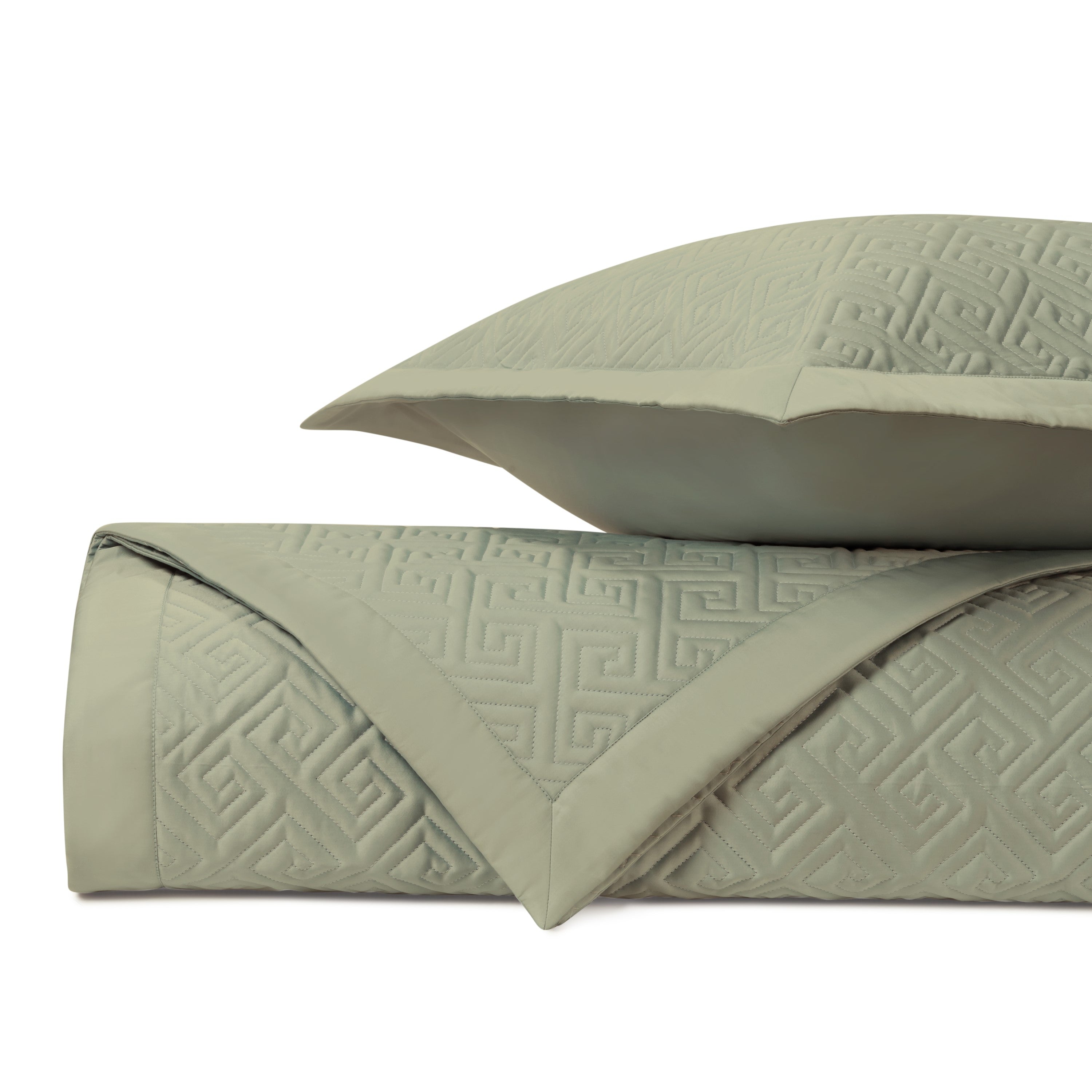 Troy Quilted Coverlet Set