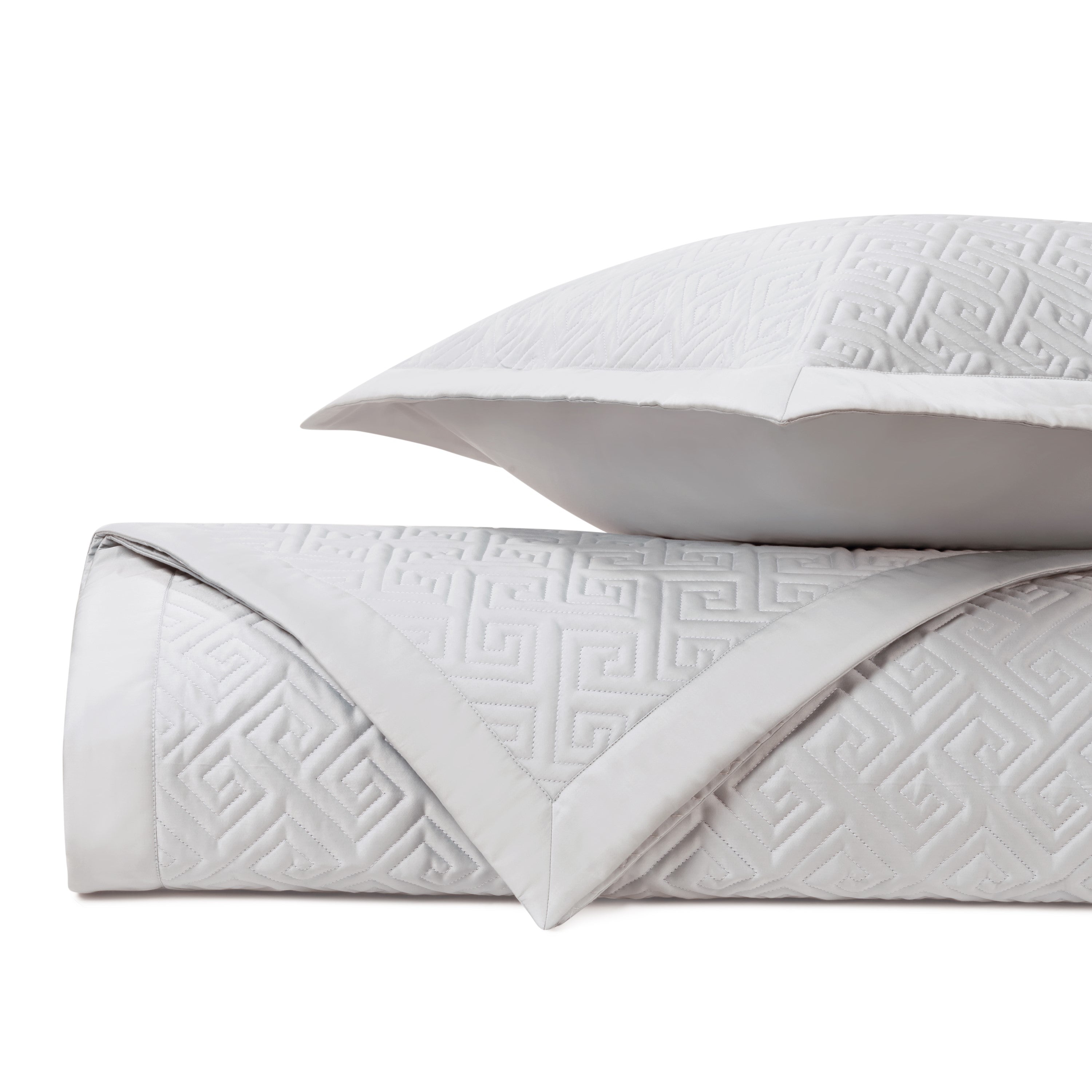 Troy Quilted Coverlet (euro) Set