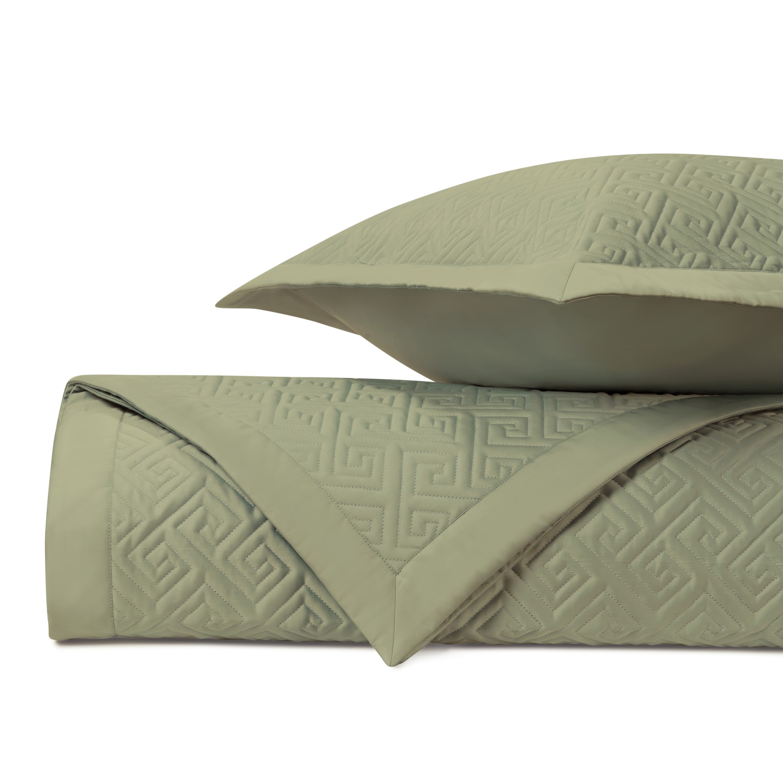 Troy Quilted Coverlet Set