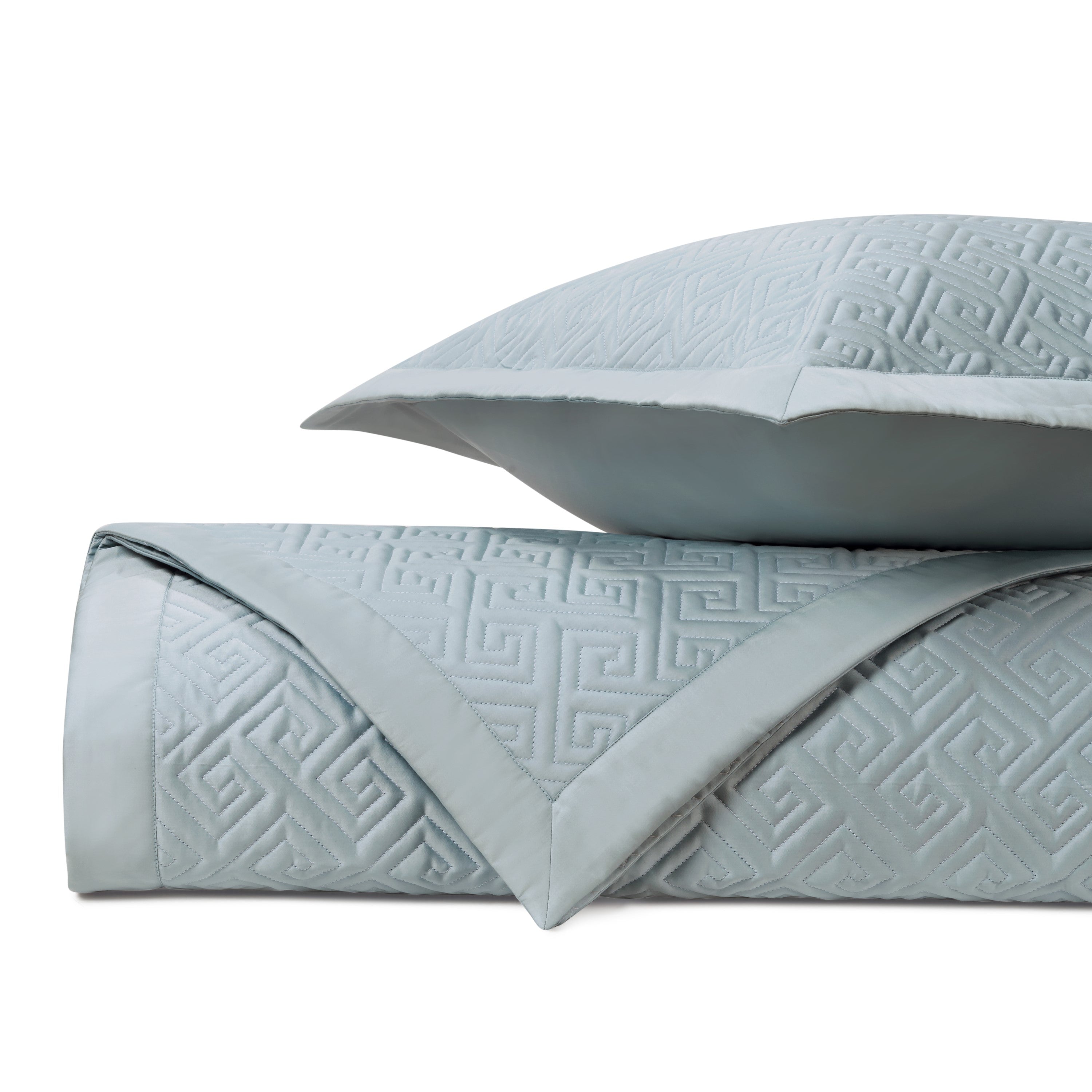 Troy Quilted Coverlet Set