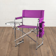 Purple Sports Chair With Side Table