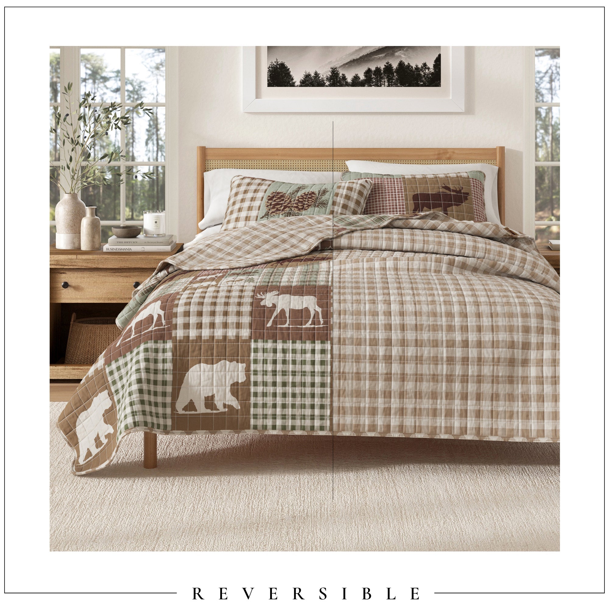 Rustic Landscape Quilt Set - Matthew Collection