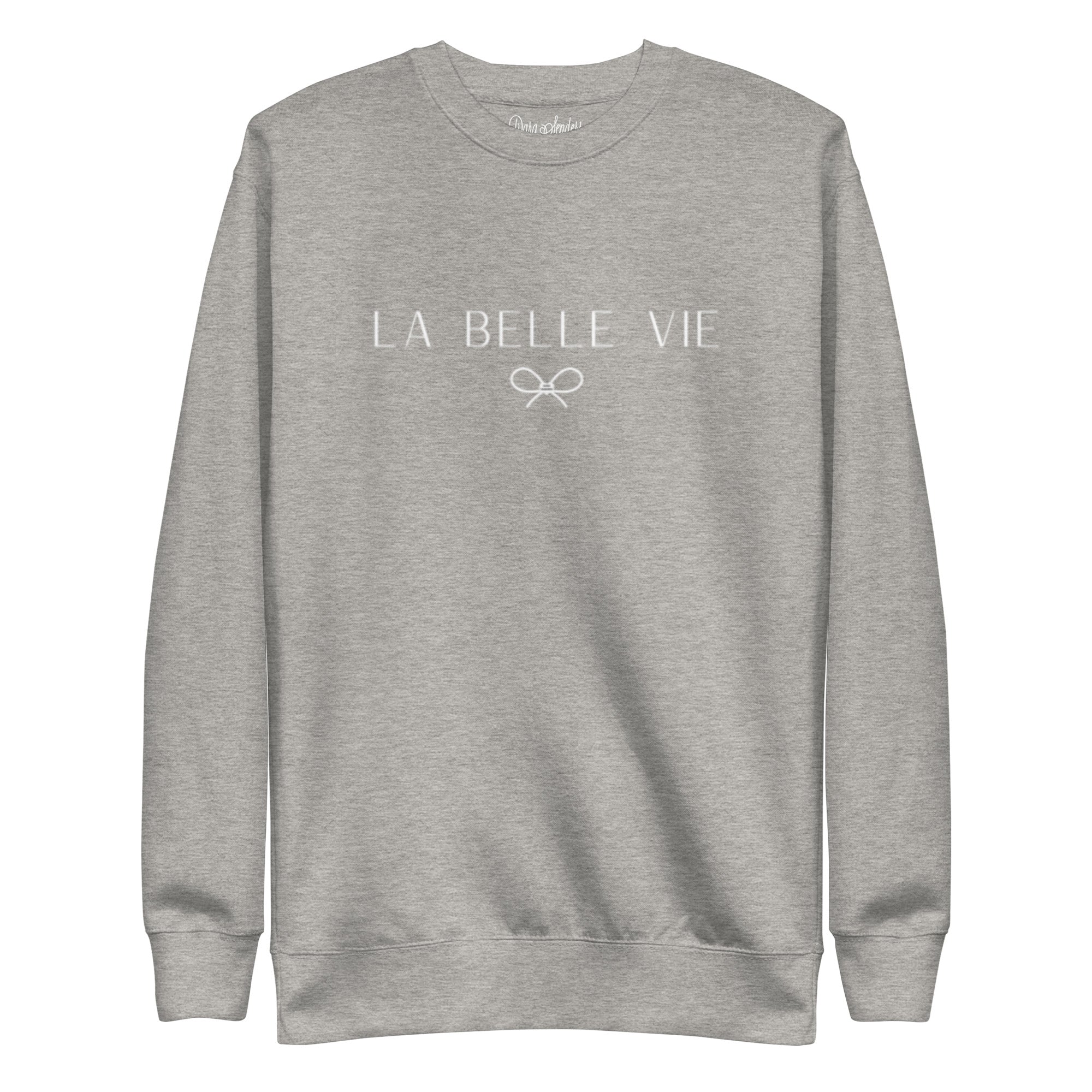 La Belle Vie Sweatshirt | Embroidered Pullover | Includes Plus Size