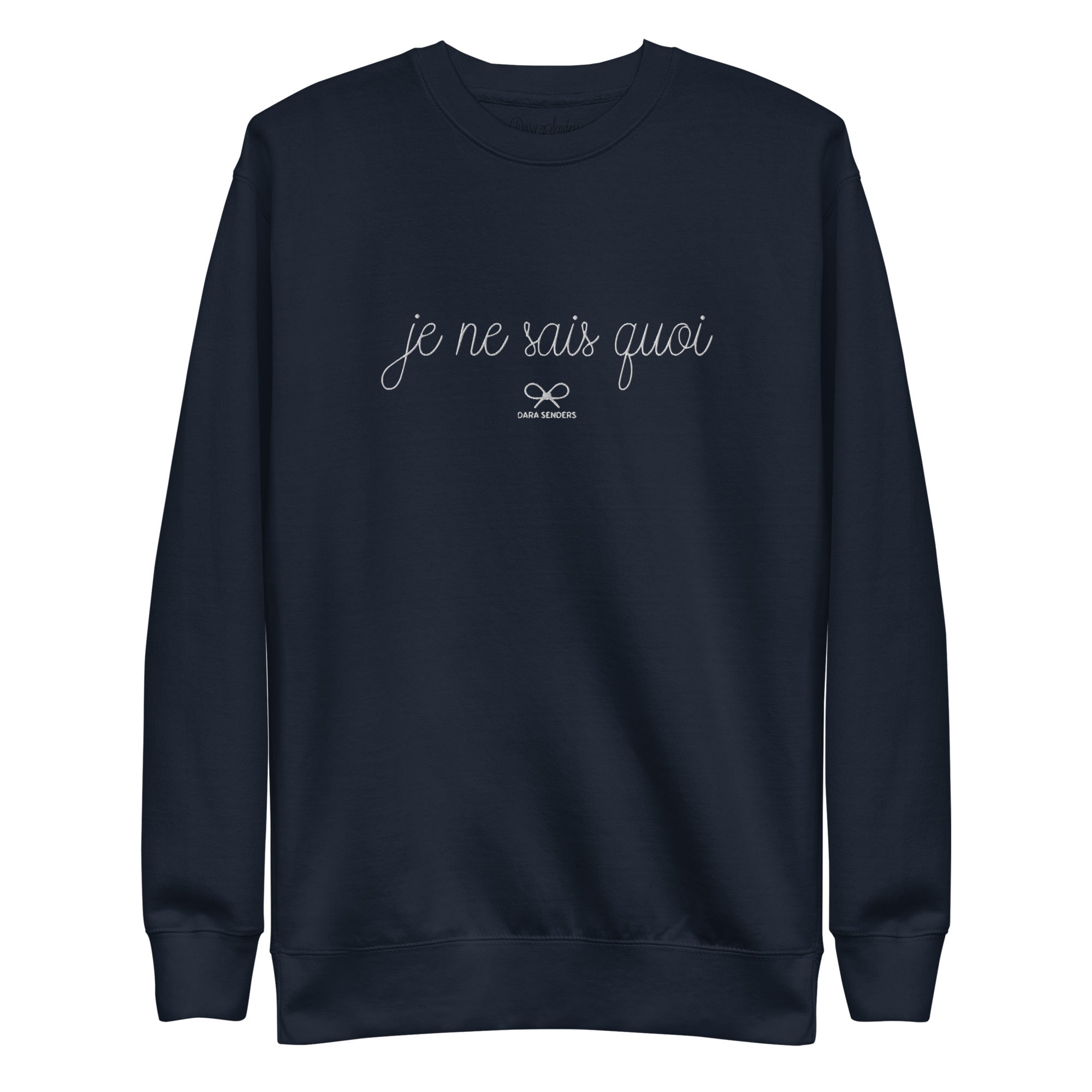Je Ne Sais Quoi • Embroidered Pullover | Includes Plus Size