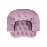 Upholstered Accent Chair with Rolled Arms and Nailhead Trim
