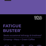 Soul Strips Fatigue Buster Vegan Sugar Free Mixed Berries Flavor 30 Strips