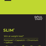 Soul Strips Slim Vegan Sugar Free Mixed Berries Flavor 30 Strips