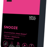 Soul Strips Snooze Vegan Sugar Free Cranberry Flavor 30 Strips