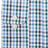 Club Room Men's Regular-Fit Stretch Wrinkle-Resistant Gingham Dress Shirt Size 17x34-35