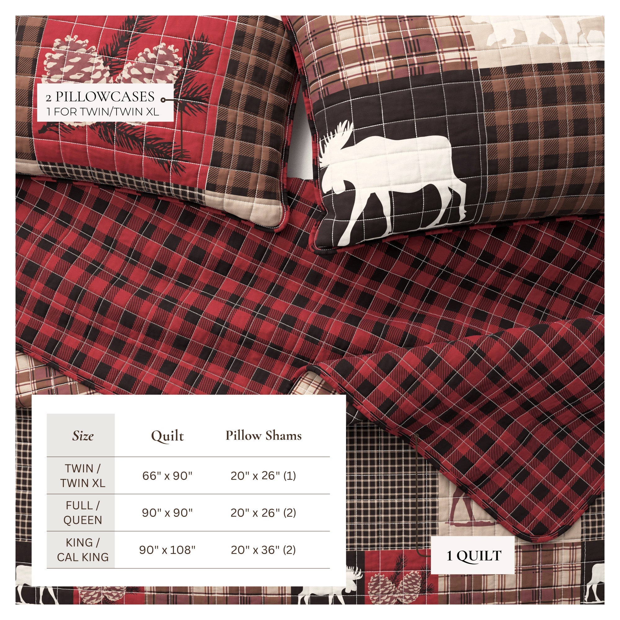 Rustic Landscape Quilt Set - Matthew Collection