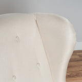 Valsa Upholstered Accent Chair with Nailhead Trim and Wing Back