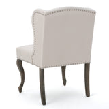 Valsa Upholstered Accent Chair with Nailhead Trim and Wing Back