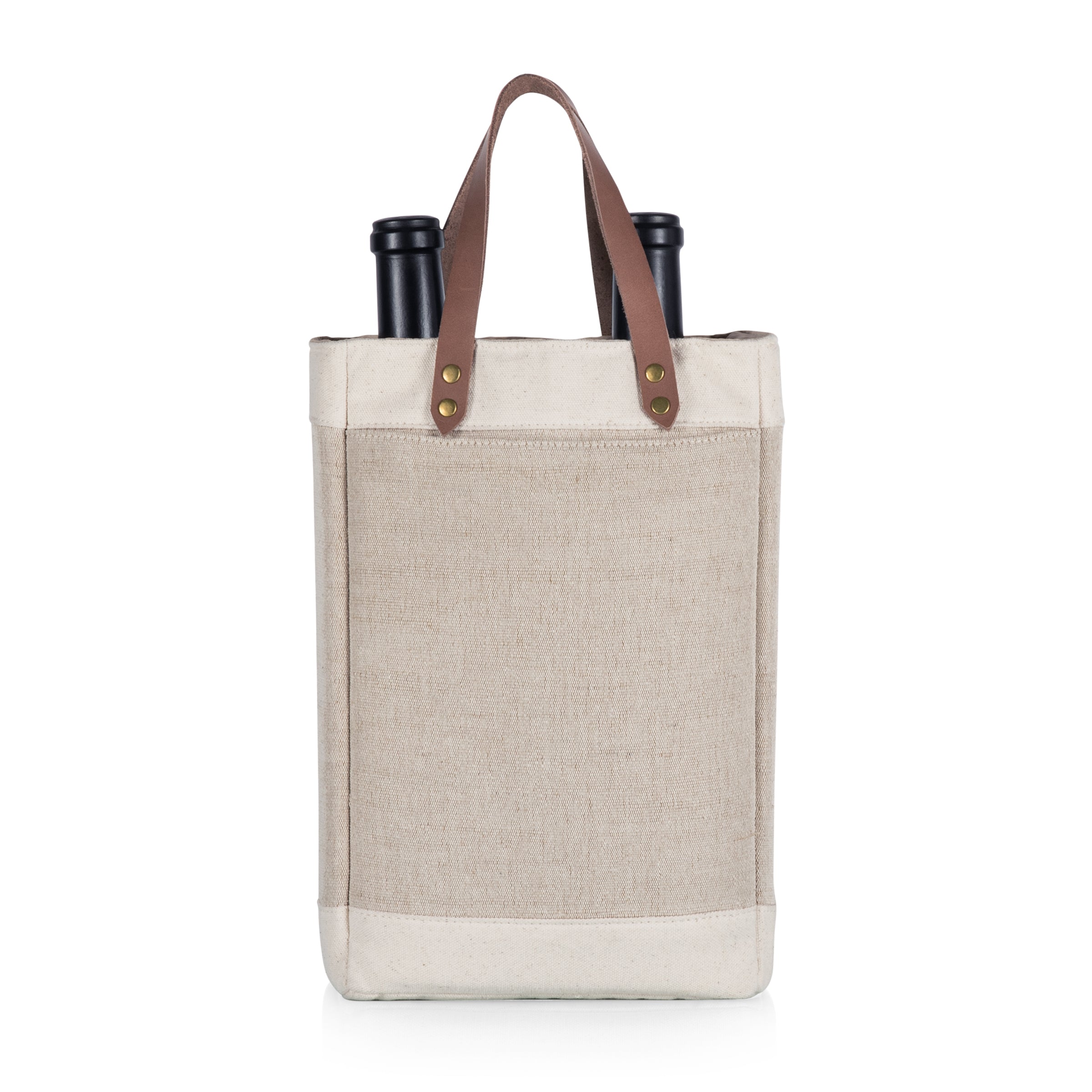 Pinot Jute 2 Bottle Insulated Wine Bag