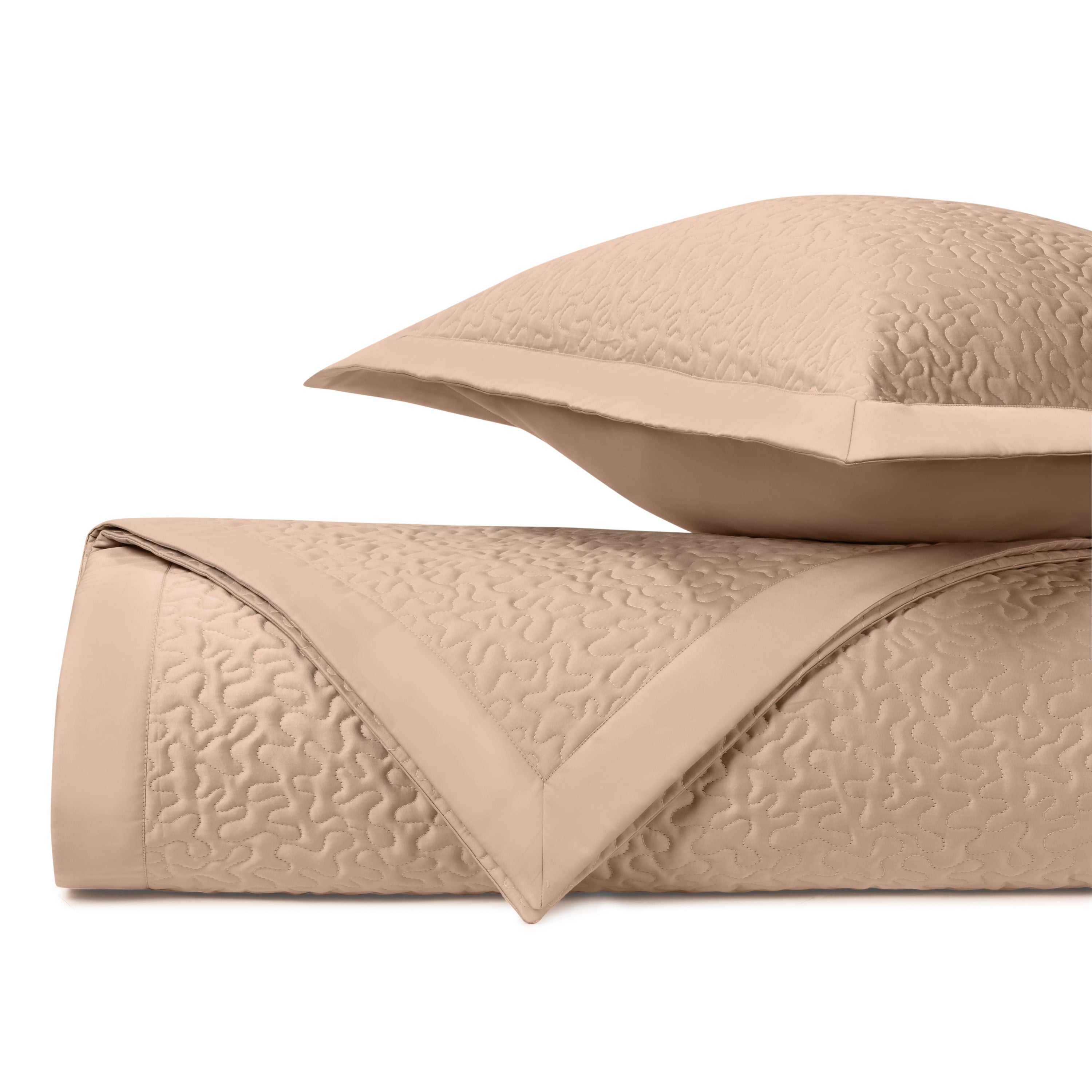 Vermicelli Quilted Coverlet Set