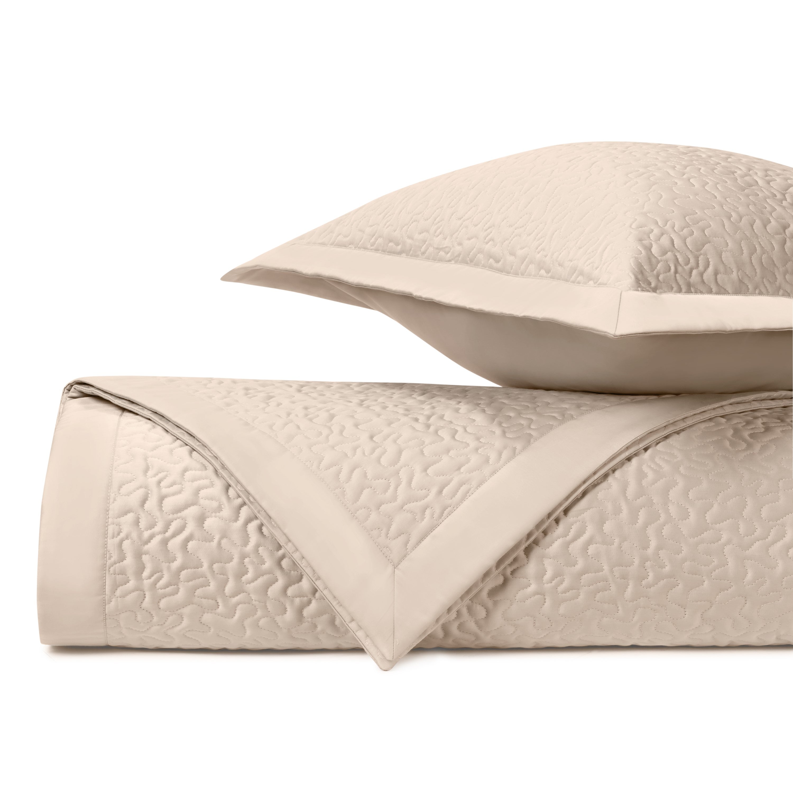 Vermicelli Quilted Coverlet (euro) Set