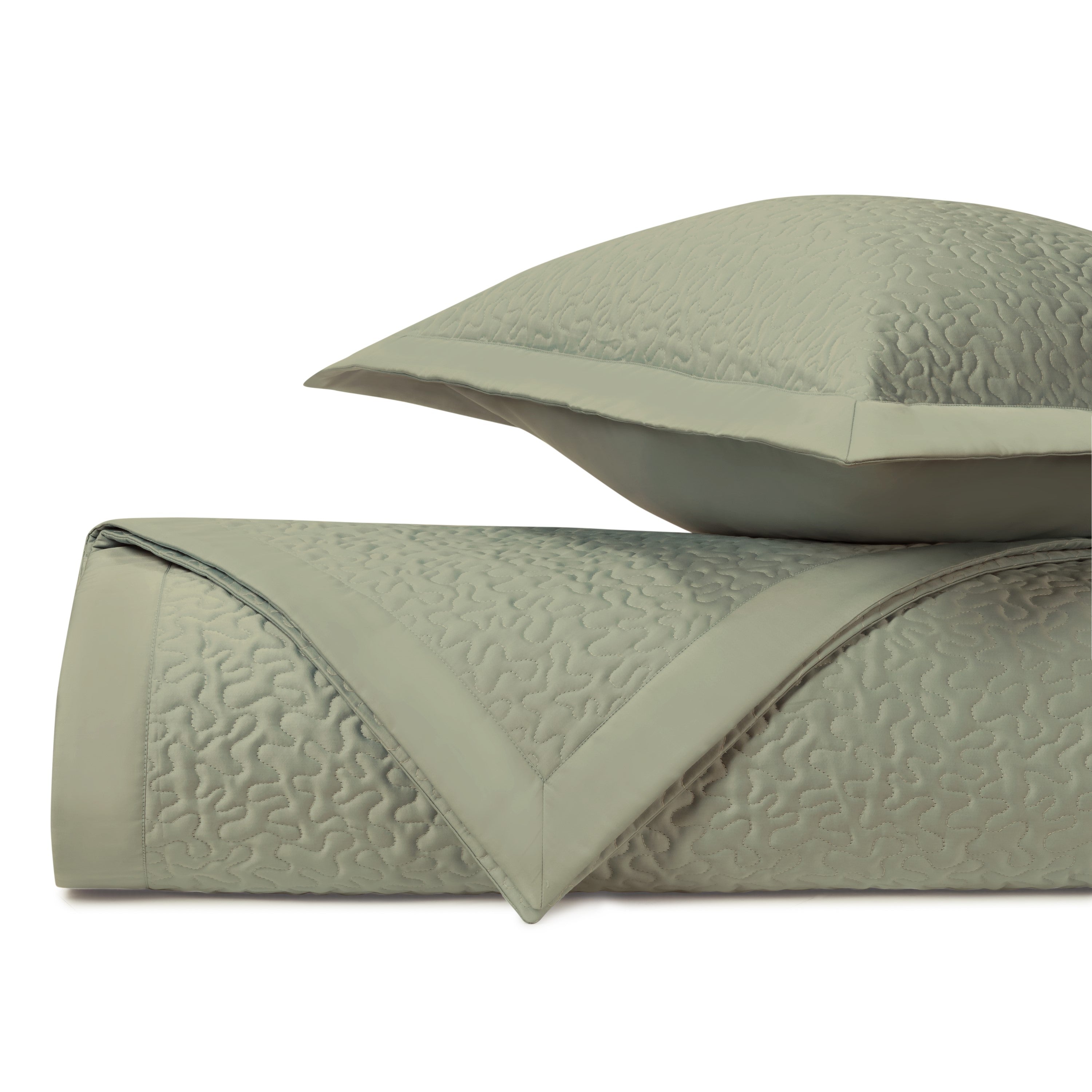 Vermicelli Quilted Coverlet Set