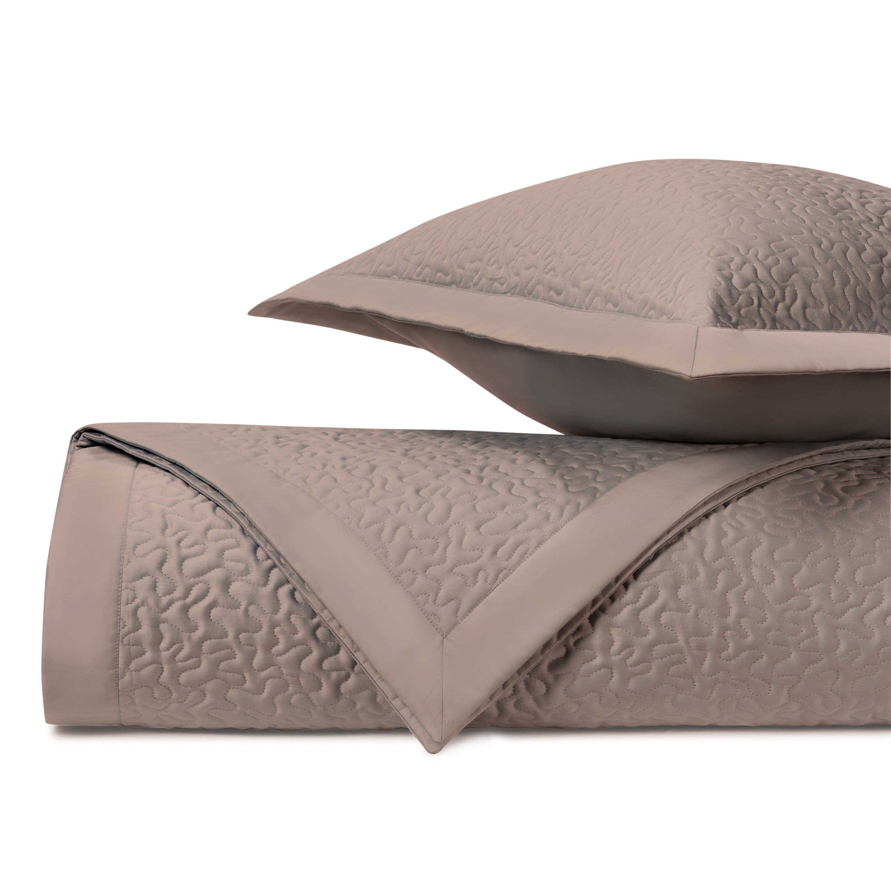 Vermicelli Quilted Coverlet Set