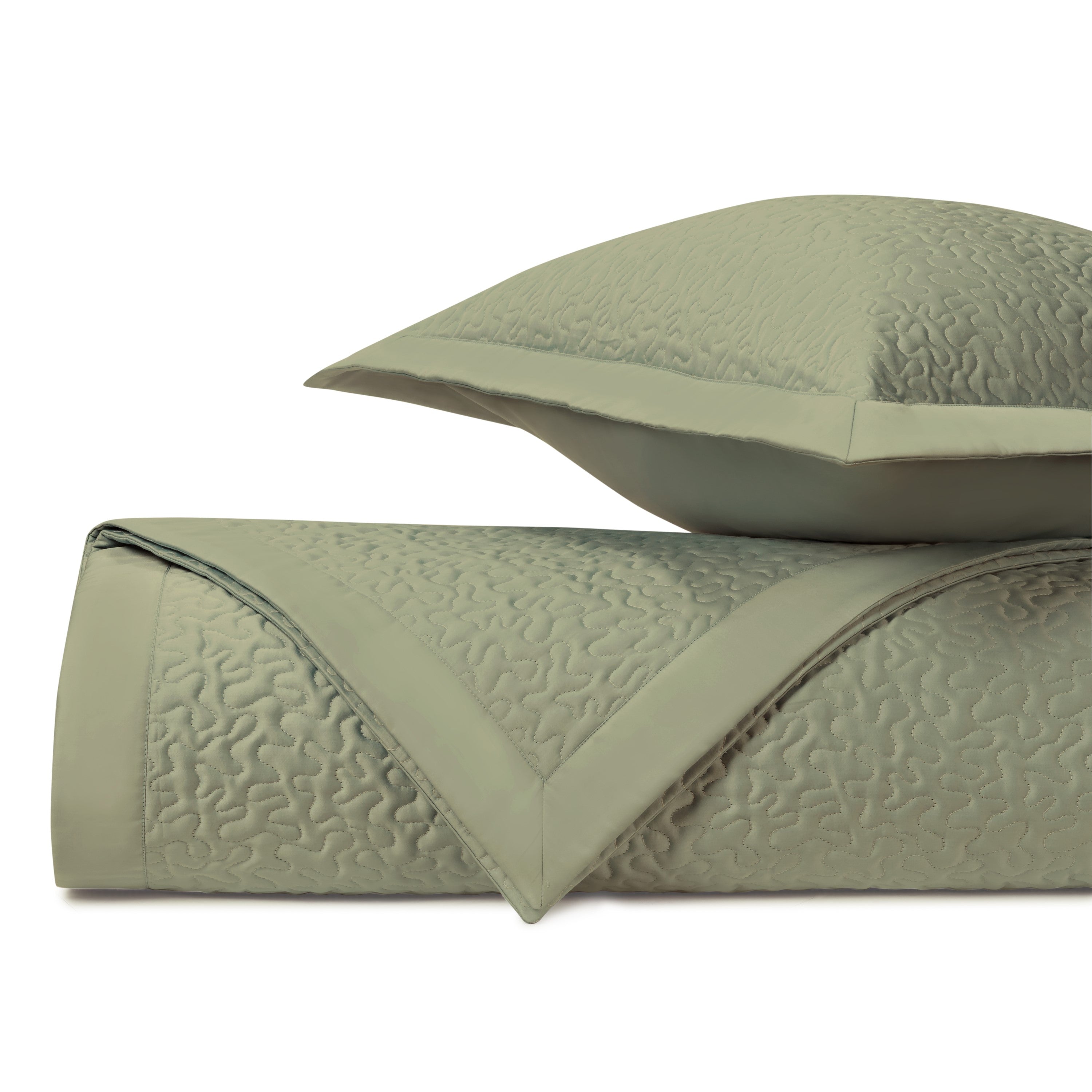 Vermicelli Quilted Coverlet (euro) Set