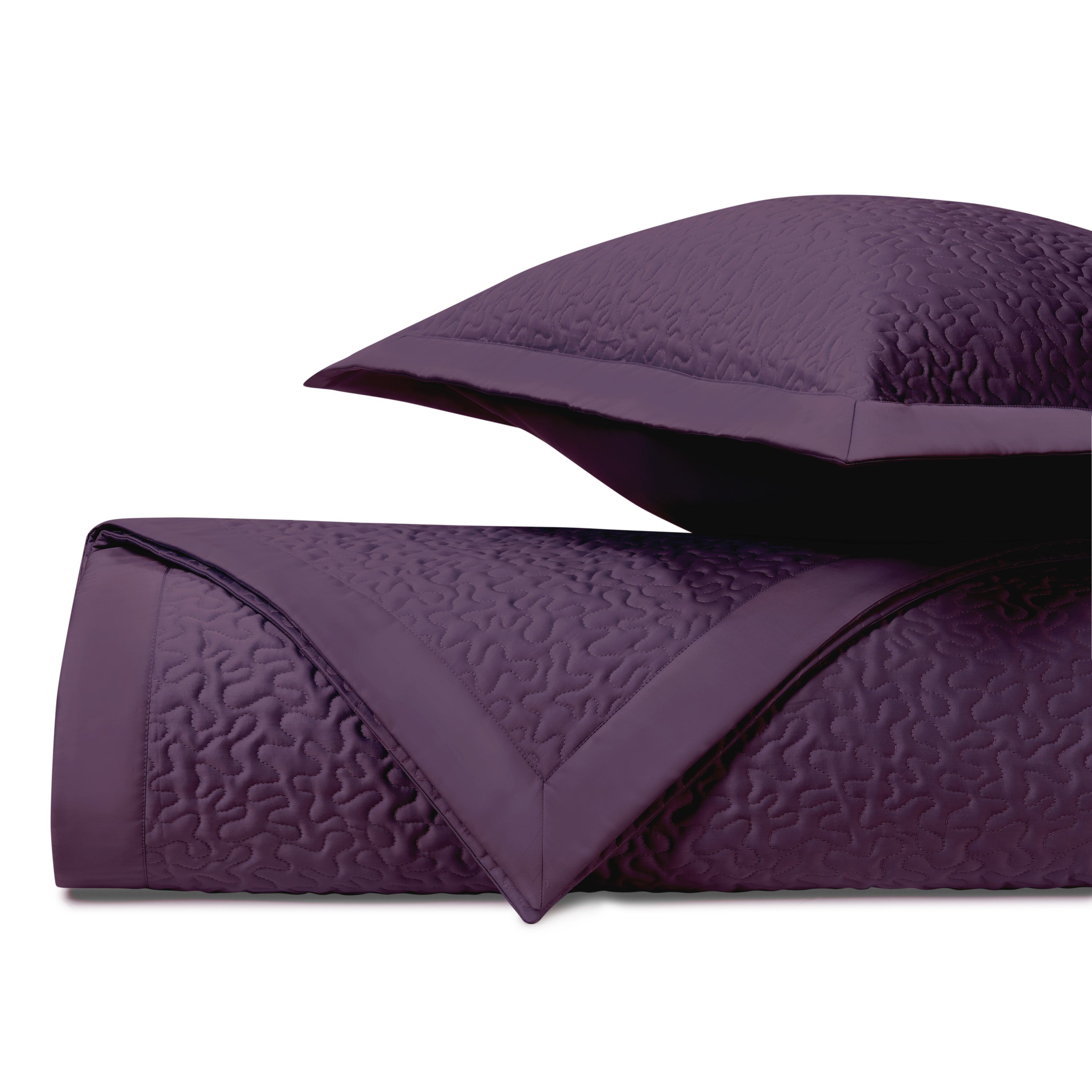 Vermicelli Quilted Coverlet Set