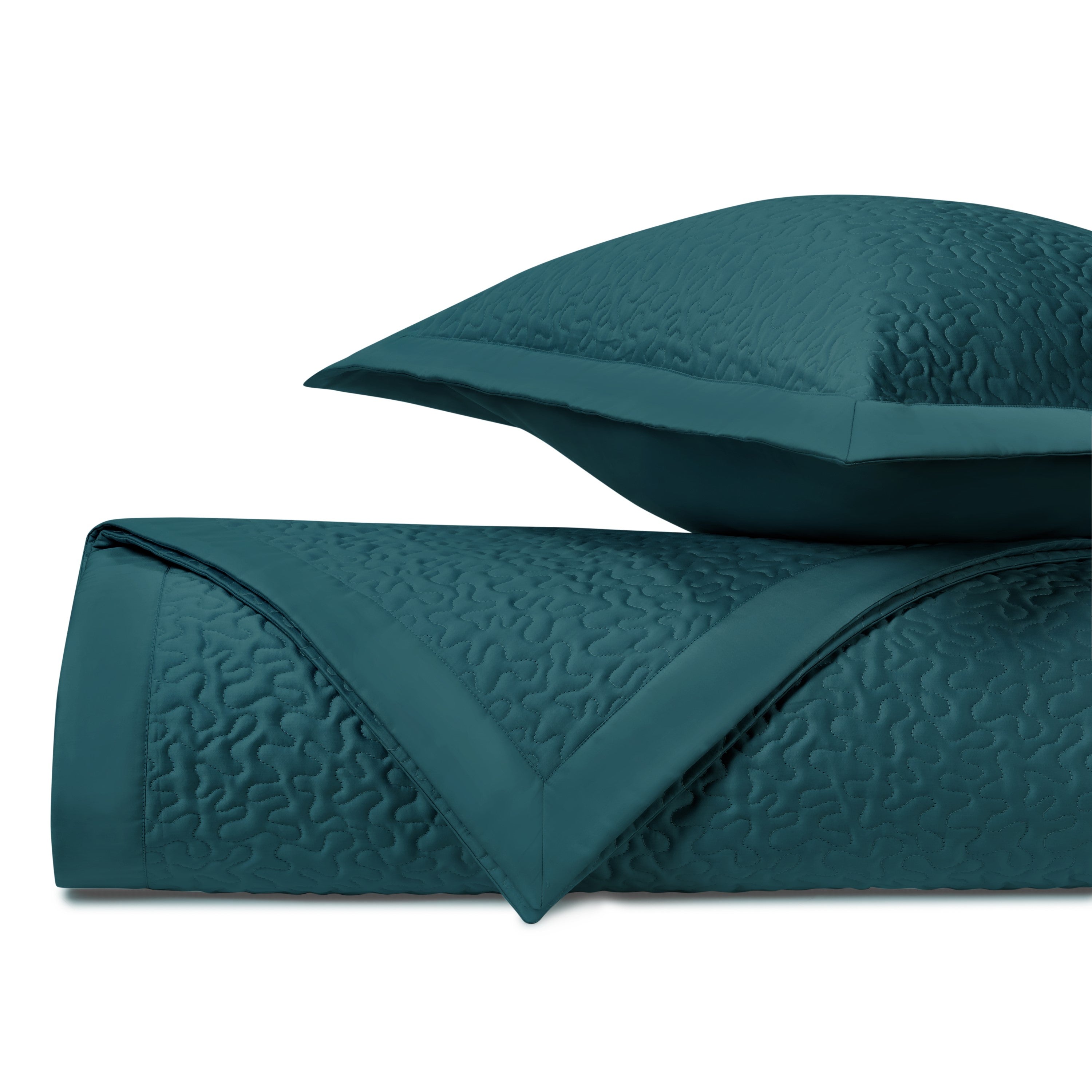 Vermicelli Quilted Coverlet (euro) Set